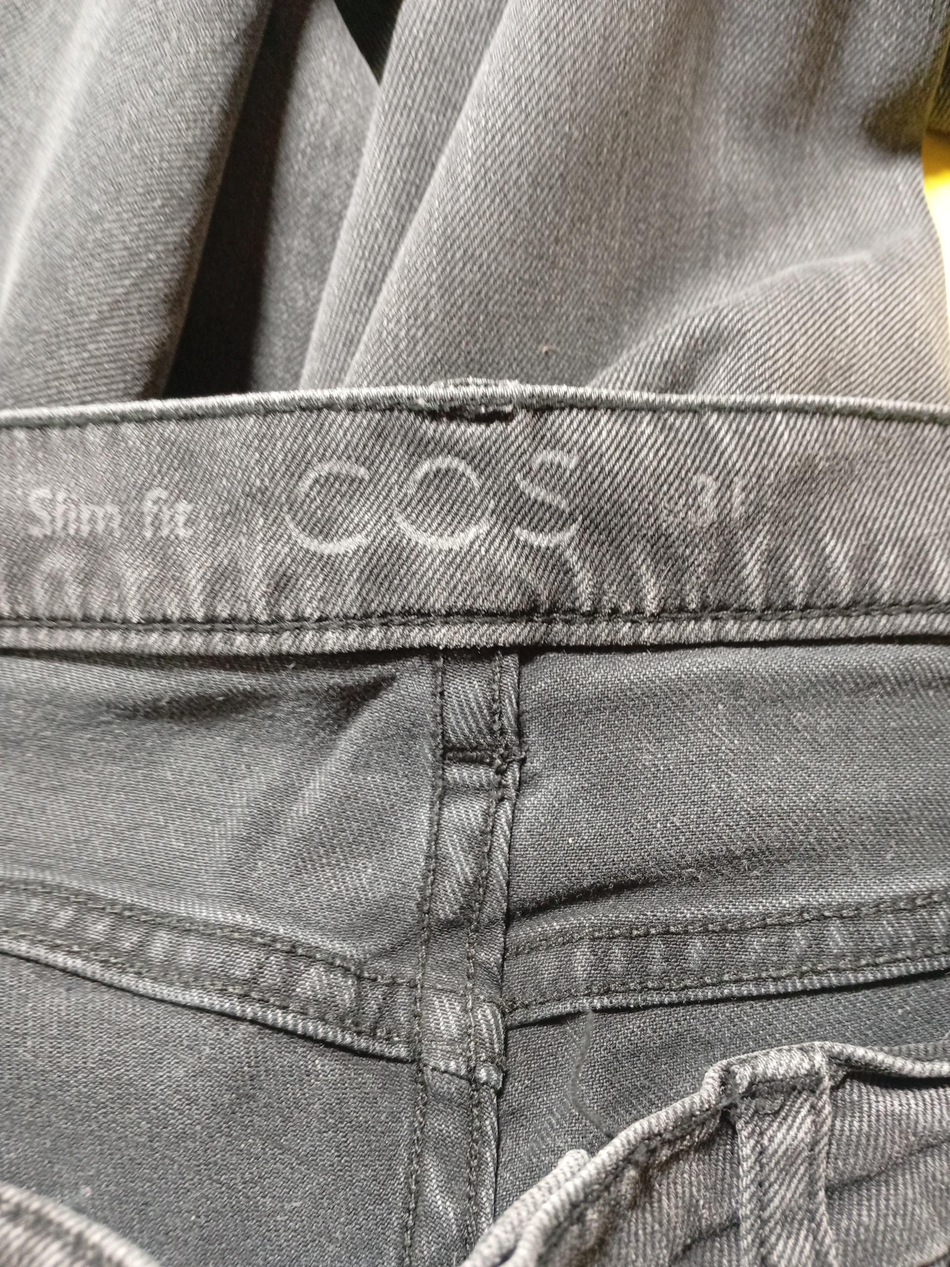 COS Men's Jeans M Grey Cotton with Elastane Skinny - Image 6