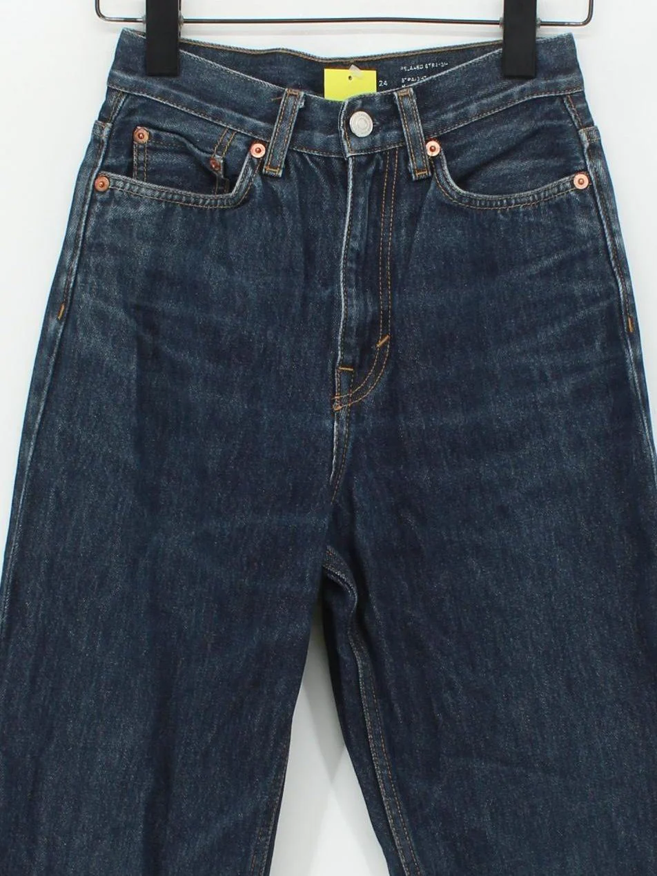 COS Men's Jeans W 24 in Blue 100% Cotton Straight - Image 3