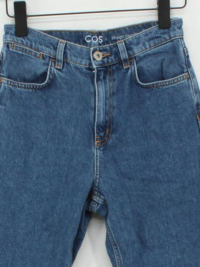 COS Men's Jeans W 25 in Blue 100% Cotton Straight - Image 3