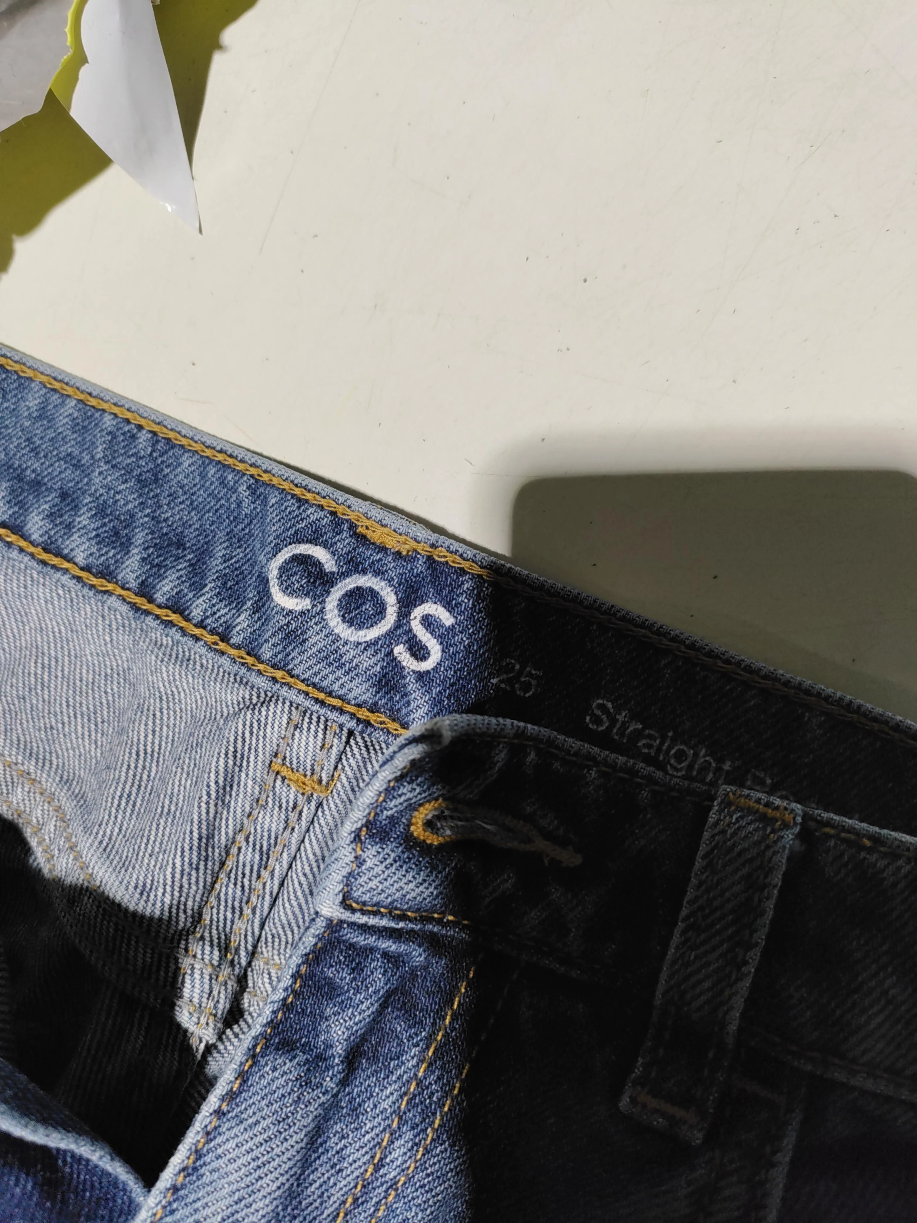 COS Men's Jeans W 25 in Blue 100% Cotton Straight - Image 5