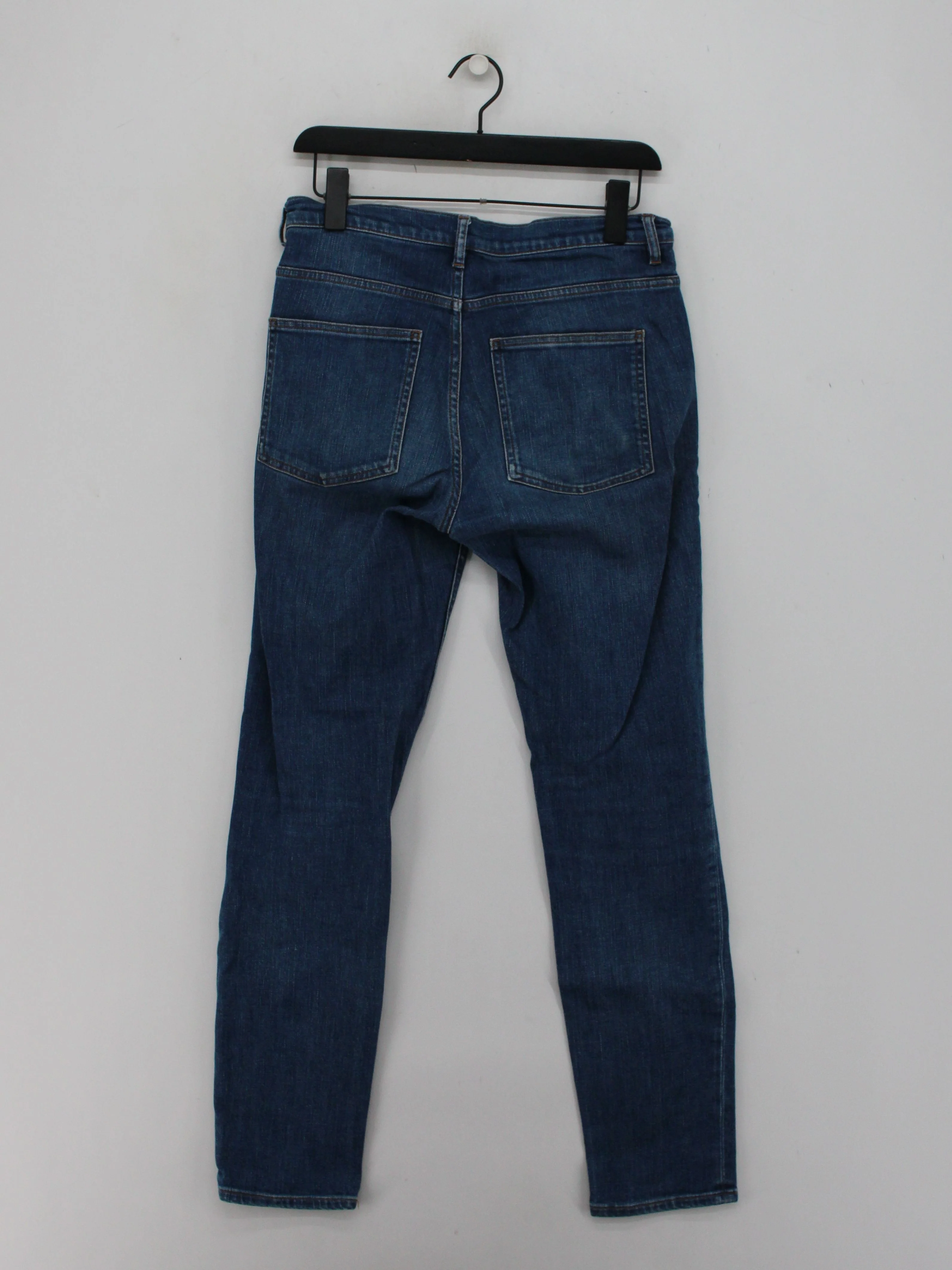 COS Men's Jeans W 30 in Blue Cotton with Elastane Skinny - Image 2