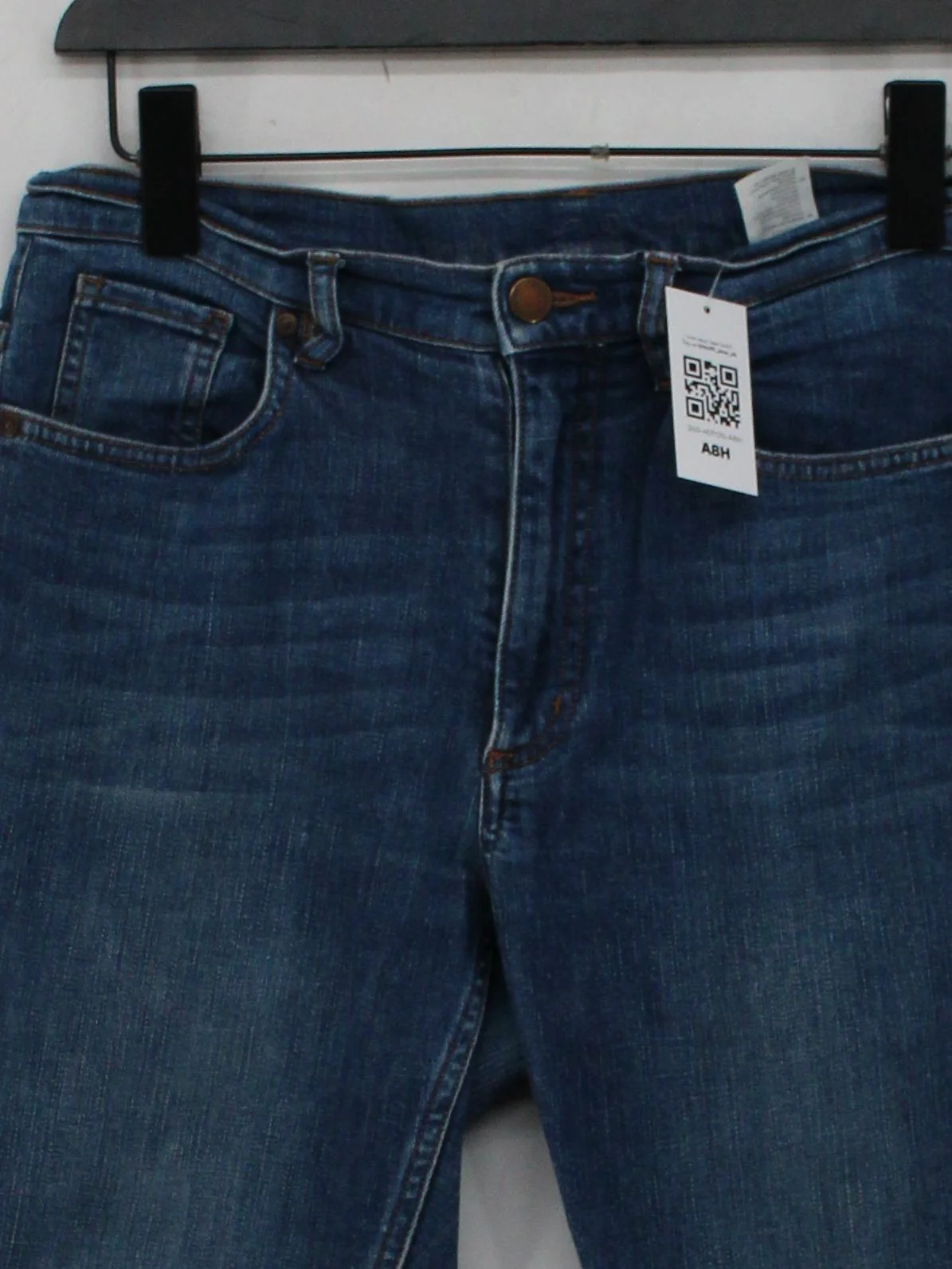 COS Men's Jeans W 30 in Blue Cotton with Elastane Skinny - Image 3