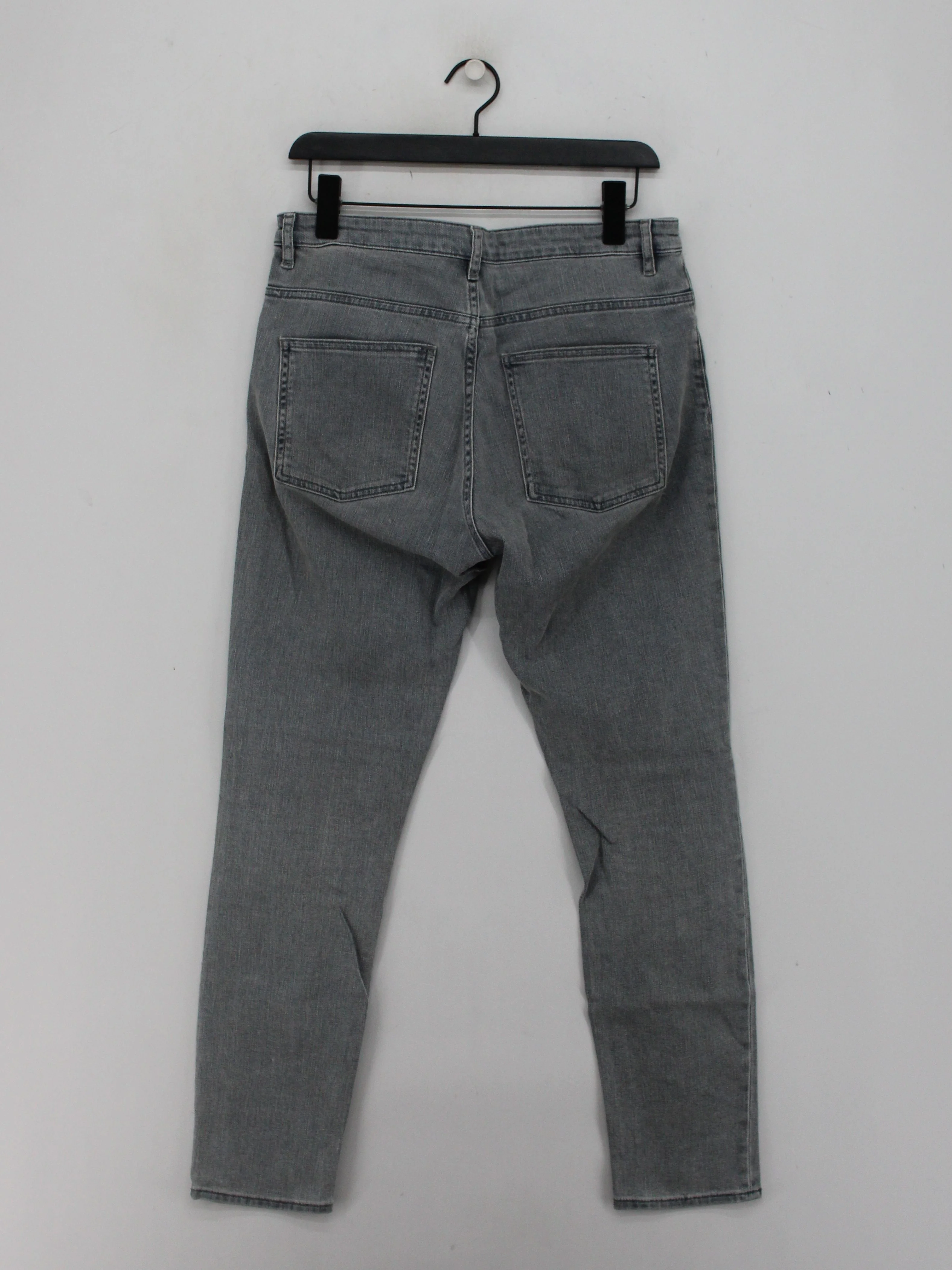 COS Men's Jeans W 31 in Grey Cotton with Polyester, Elastane Skinny - Image 2