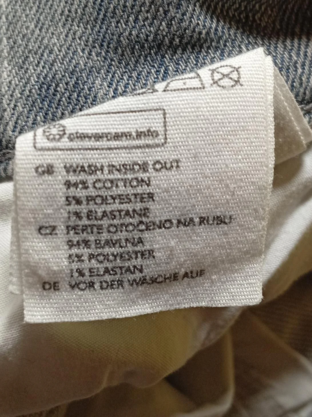 COS Men's Jeans W 31 in Grey Cotton with Polyester, Elastane Skinny - Image 6