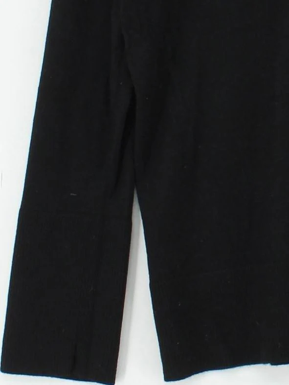 COS Men's Jumper L Black 100% Wool Crew Neck Pullover - Image 4