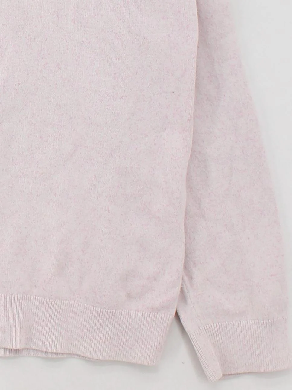 COS Men's Jumper L Pink 100% Cotton Round Neck Pullover - Image 4