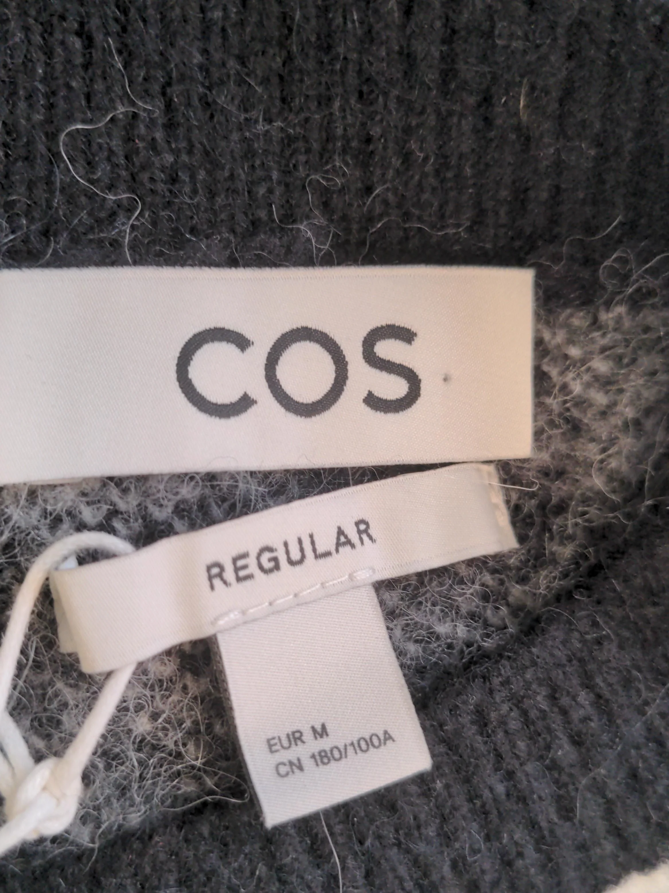 COS Men's Jumper M Multi Wool with Polyester, Elastane, Other Vest New with tags - Image 5