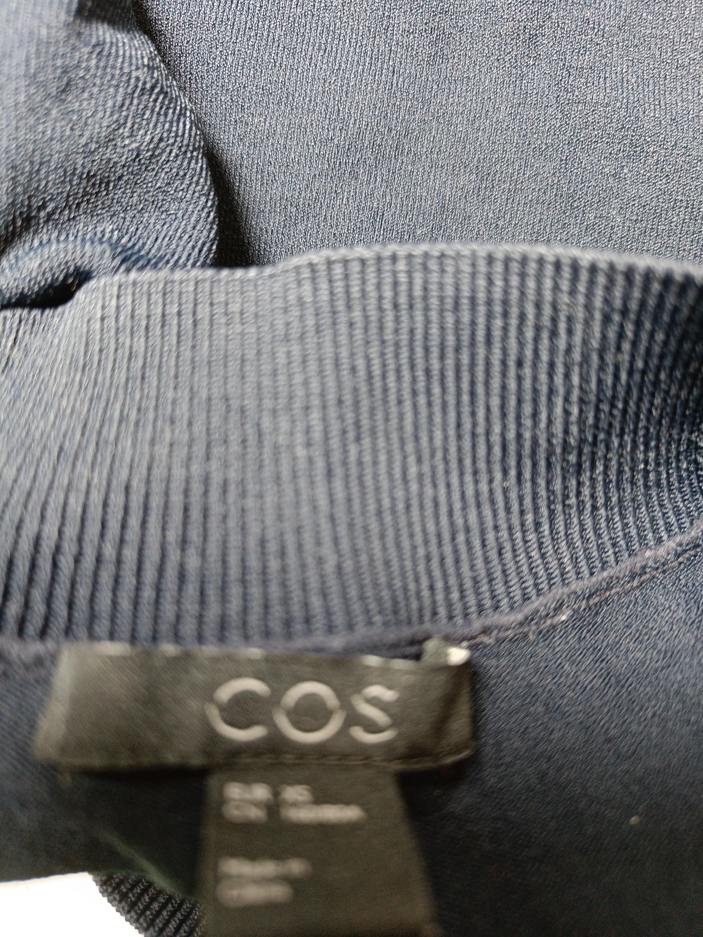 COS Men's Jumper XS Blue Viscose with Polyester Crew Neck Pullover - Image 5