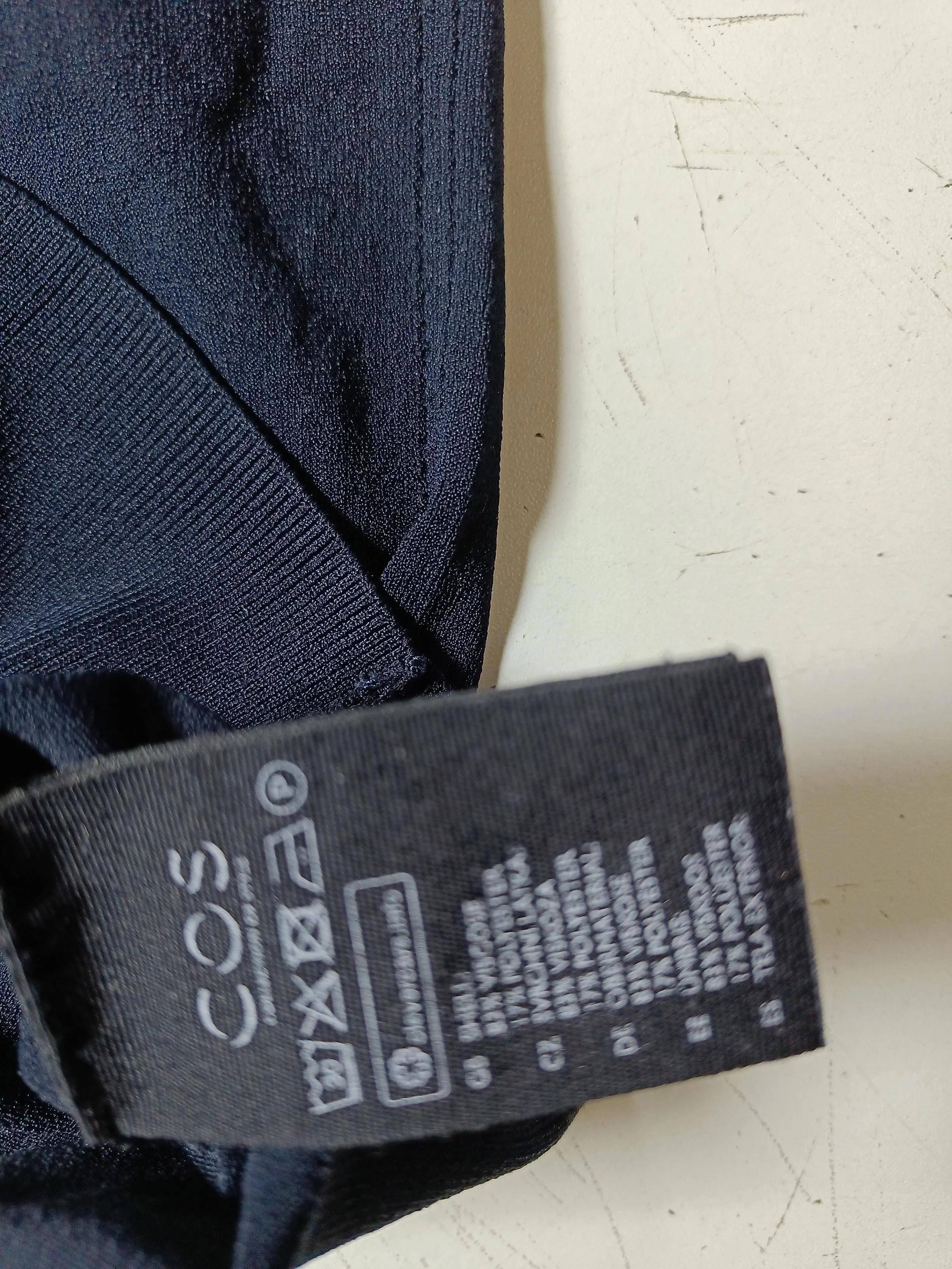 COS Men's Jumper XS Blue Viscose with Polyester Crew Neck Pullover - Image 6