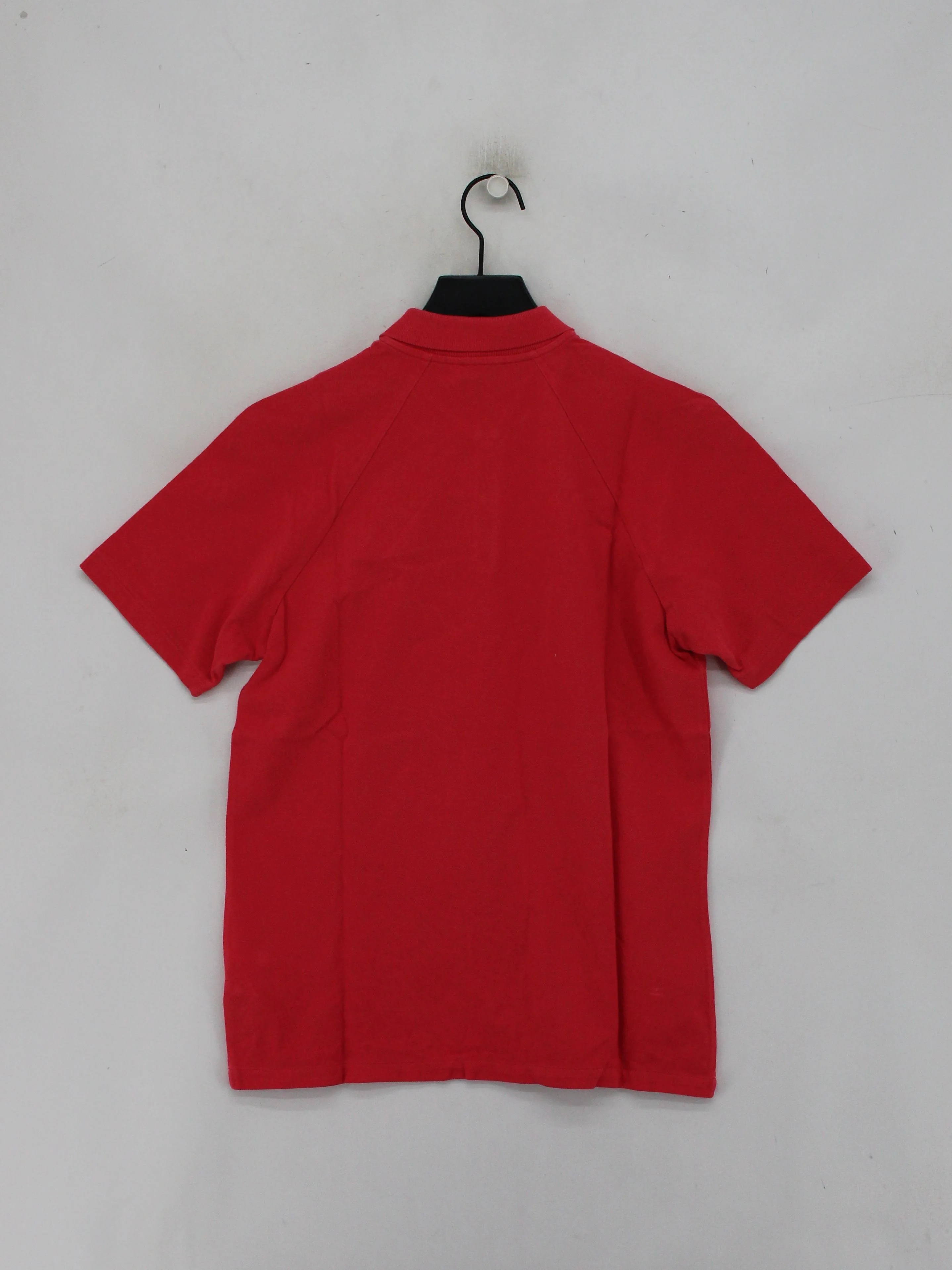 COS Men's Polo S Red 100% Cotton Basic - Image 2