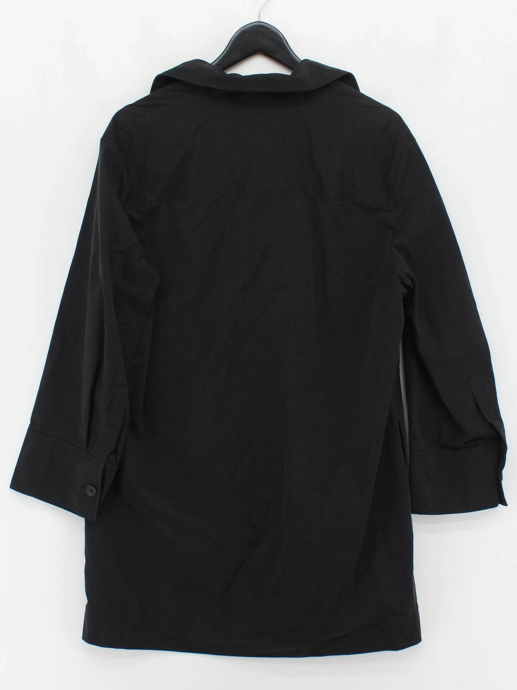 COS Men's Shirt M Black 100% Cotton Basic - Image 2
