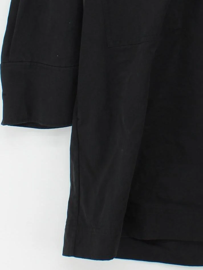 COS Men's Shirt M Black 100% Cotton Basic - Image 4