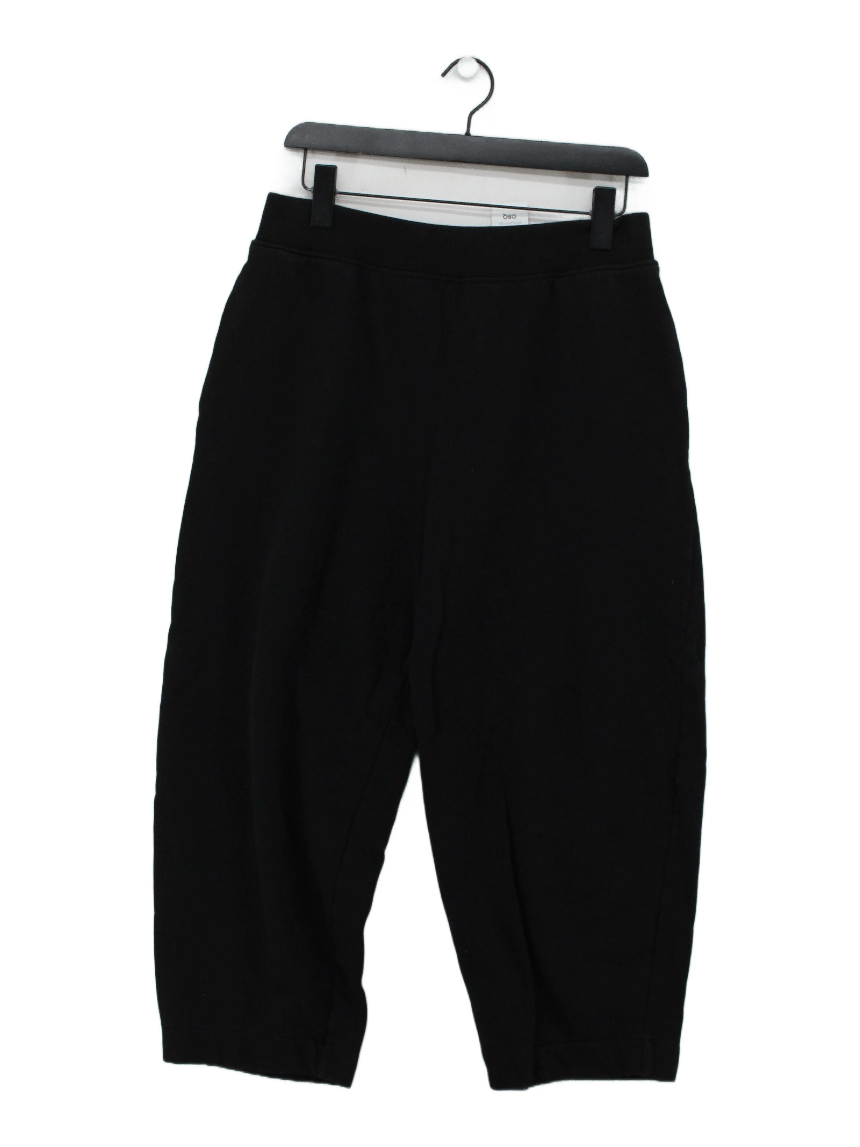 COS Men's Sports Bottoms M Black 100% Cotton Sweatpants