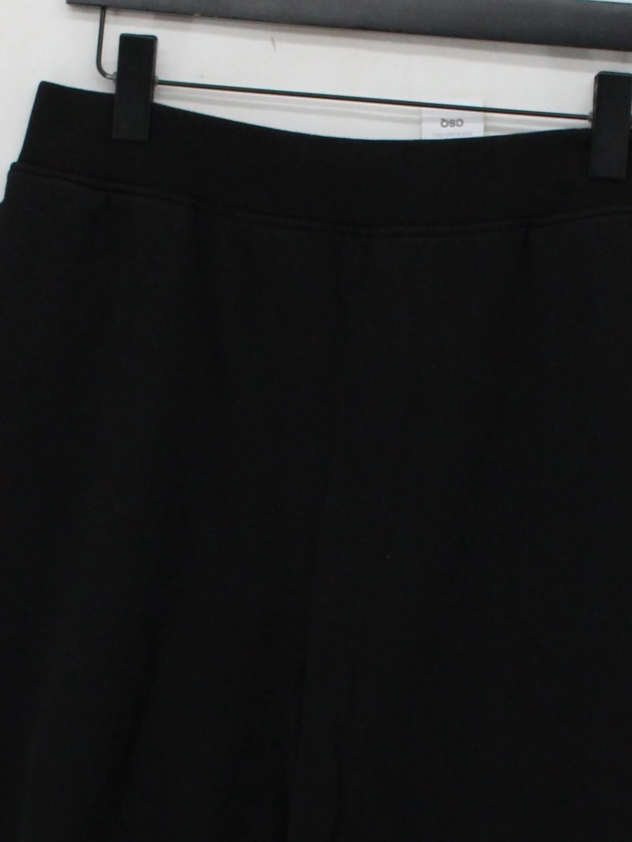 COS Men's Sports Bottoms M Black 100% Cotton Sweatpants - Image 3