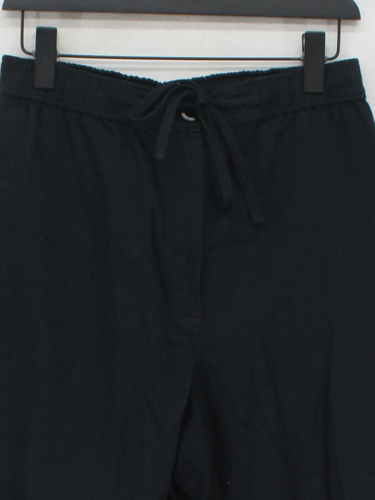COS Men's Sports Bottoms S Black Cotton with Lyocell Modal, Linen Sweatpants - Image 3