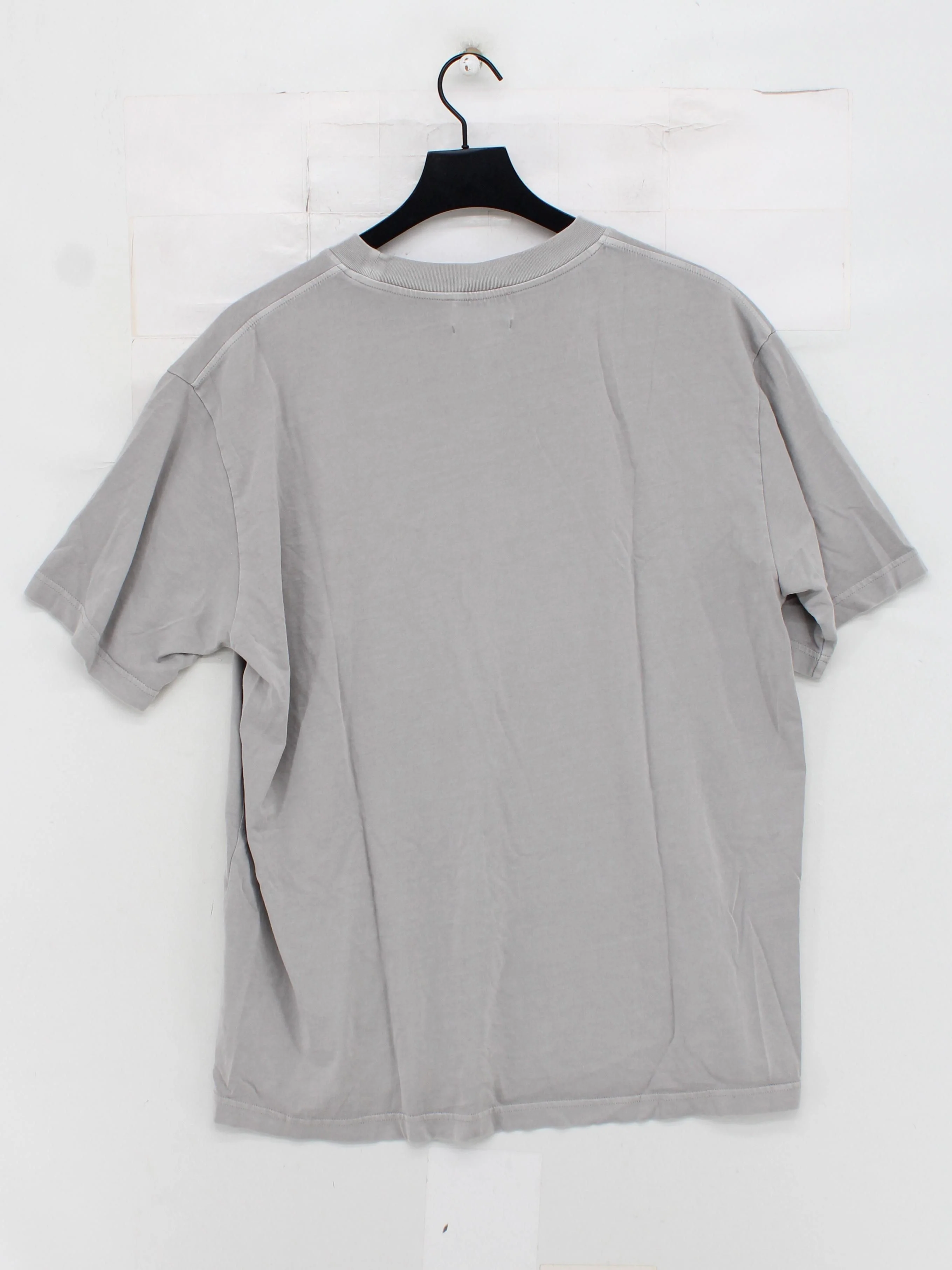 COS Men's T-Shirt M Grey 100% Cotton Basic - Image 2