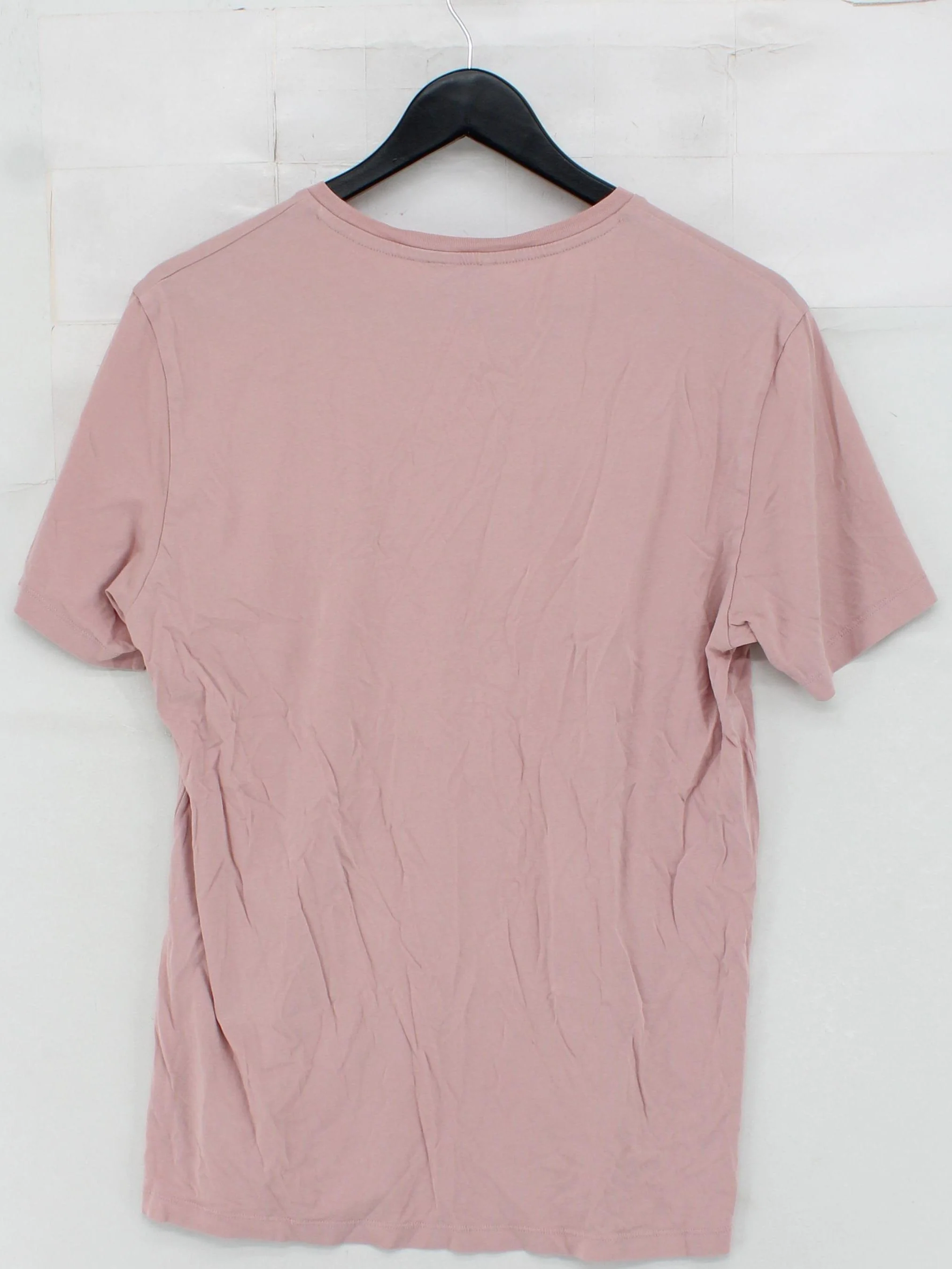 COS Men's T-Shirt M Pink 100% Cotton Basic - Image 2