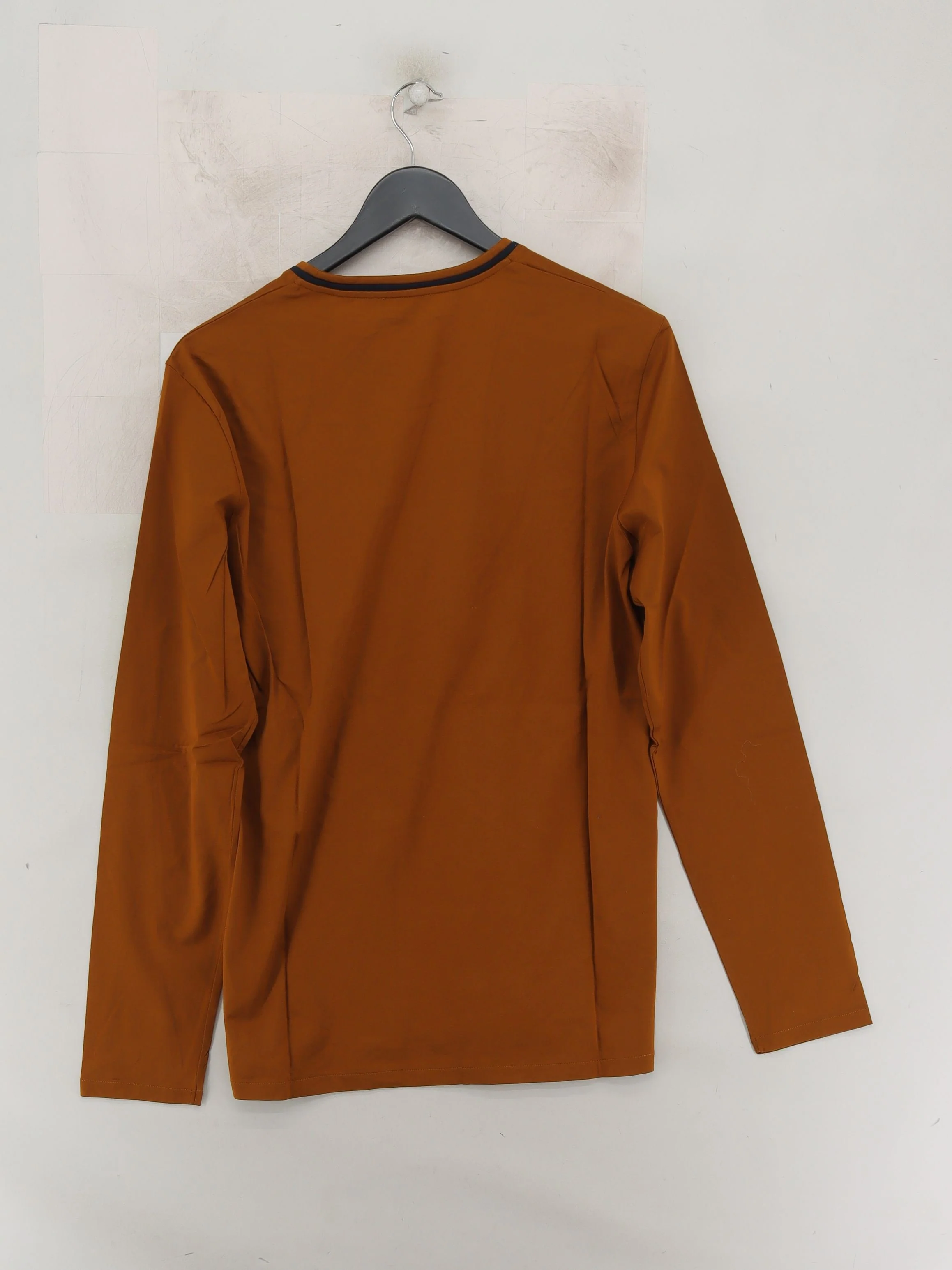 COS Men's T-Shirt M Tan 100% Cotton Basic - Image 2