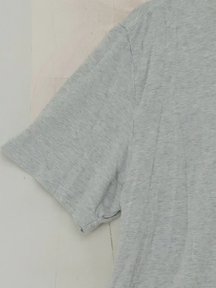 COS Men's T-Shirt S Grey 100% Cotton Basic - Image 4