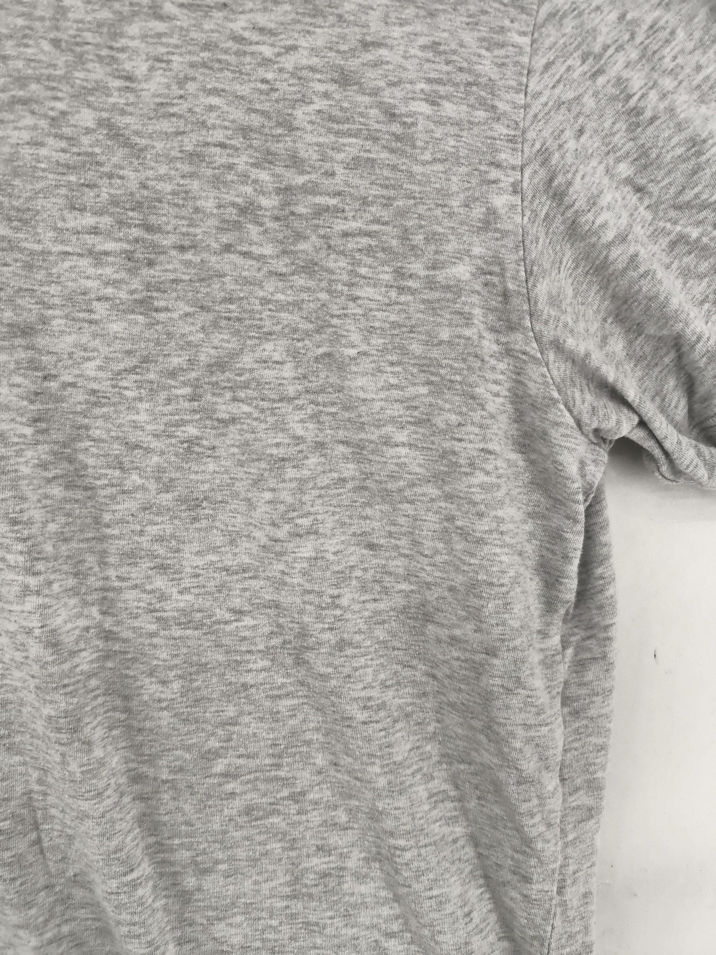 COS Men's T-Shirt S Grey 100% Cotton Basic - Image 5