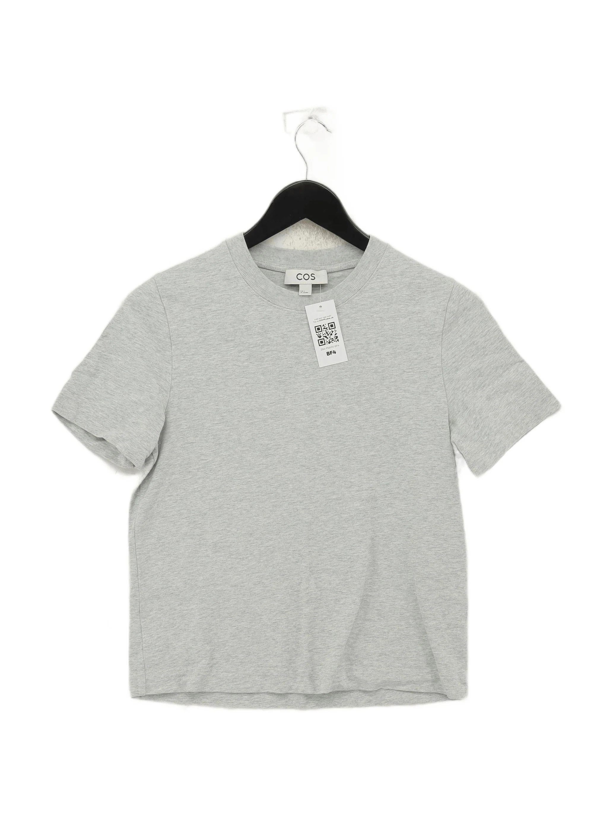 COS Men's T-Shirt S Grey 100% Cotton Basic
