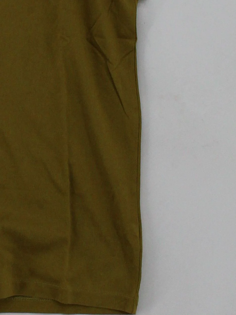 COS Men's T-Shirt S Yellow 100% Cotton Basic - Image 4