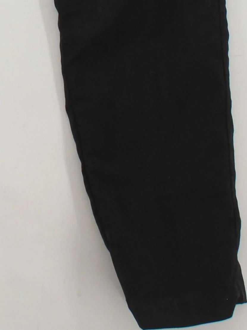 COS Men's Trousers M Black 100% Wool Tapered Chino - Image 4