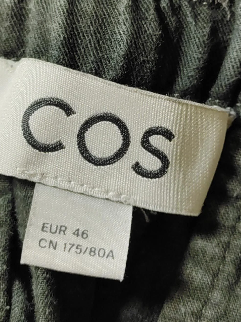 COS Men's Trousers M Grey Lyocell Modal with Cotton Tapered Chino - Image 7