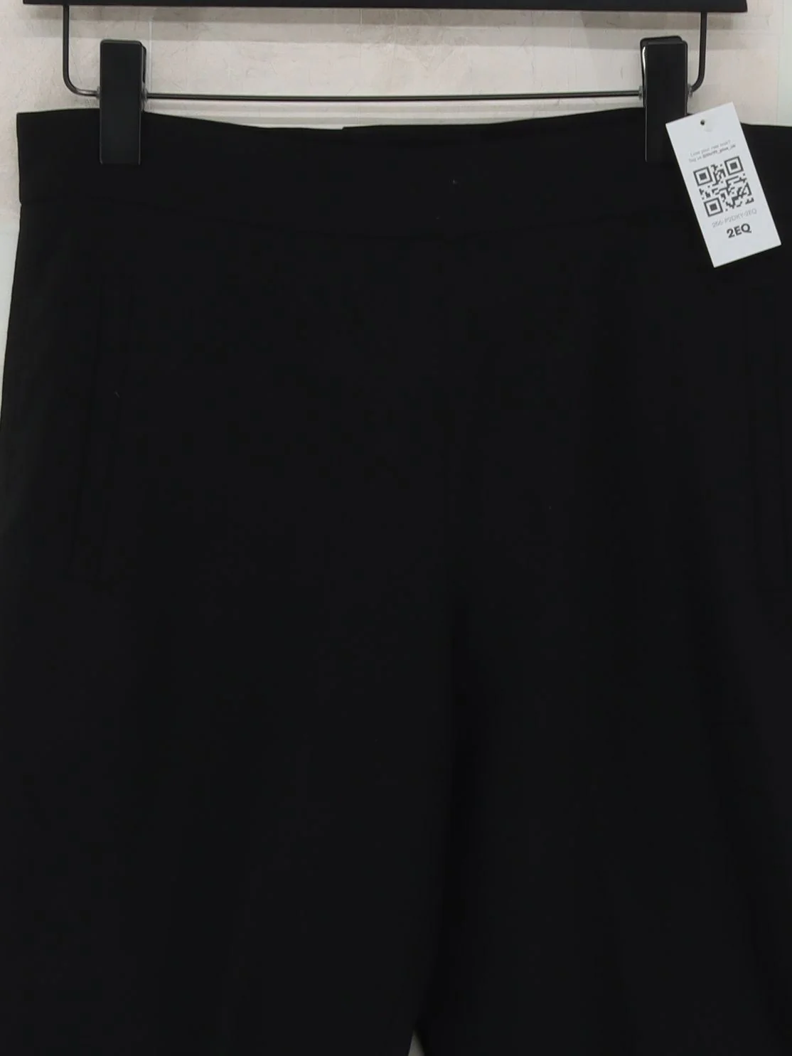 COS Men's Trousers W 30 in Black Wool with Elastane Tapered Chino - Image 3