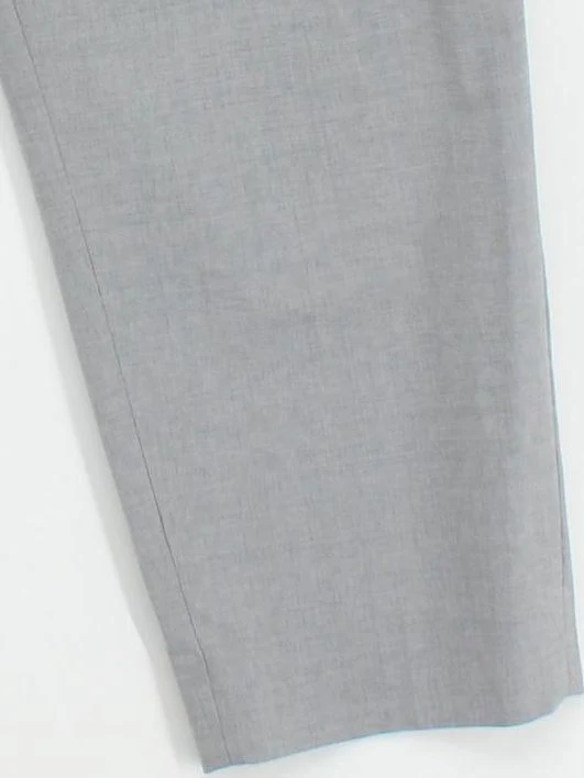 COS Men's Trousers W 36 in Grey Wool with Polyester, Elastane Tapered Capri - Image 4