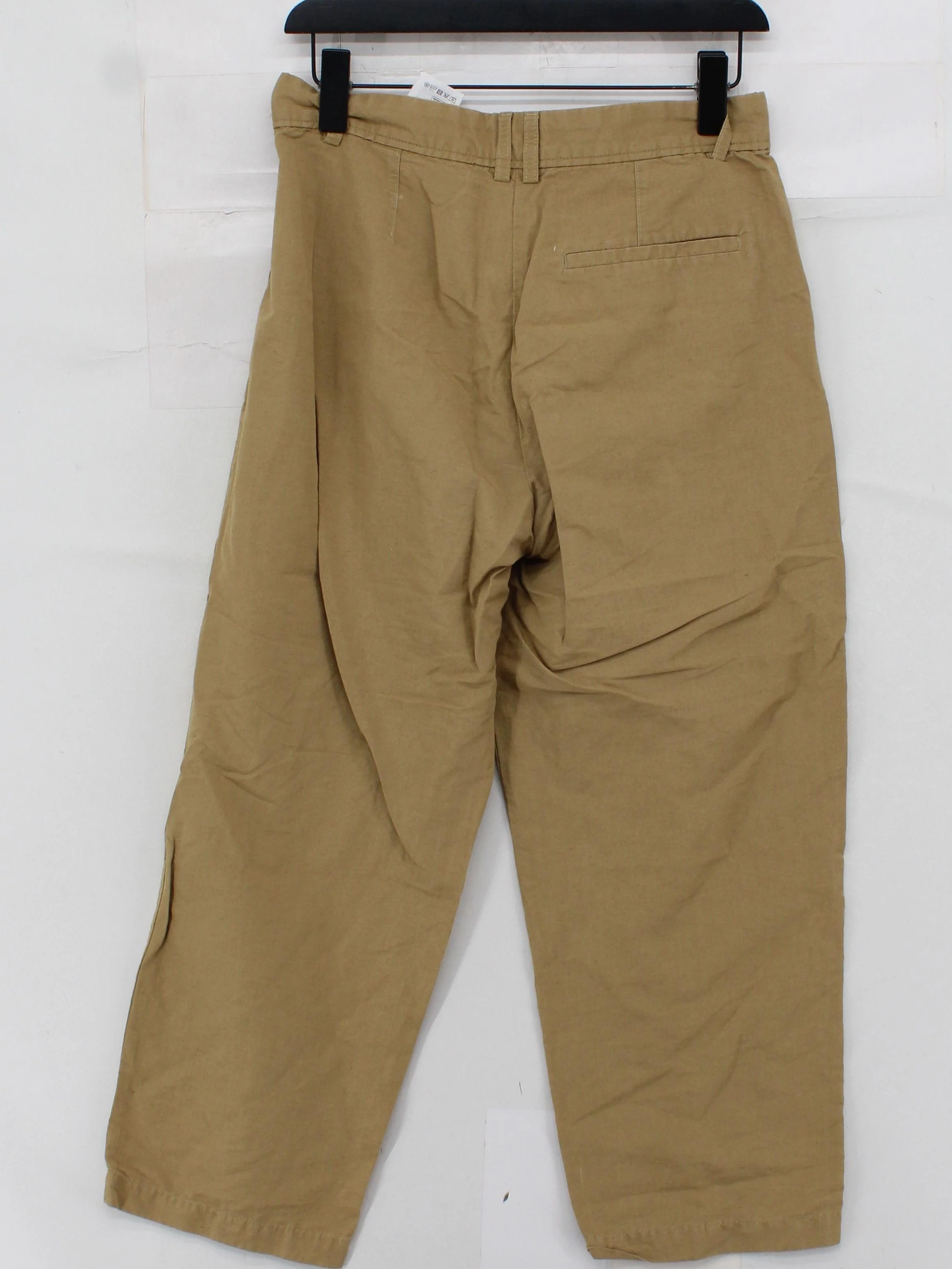 COS Men's Trousers W 36 in Tan Cotton with Linen Tapered Chino - Image 2