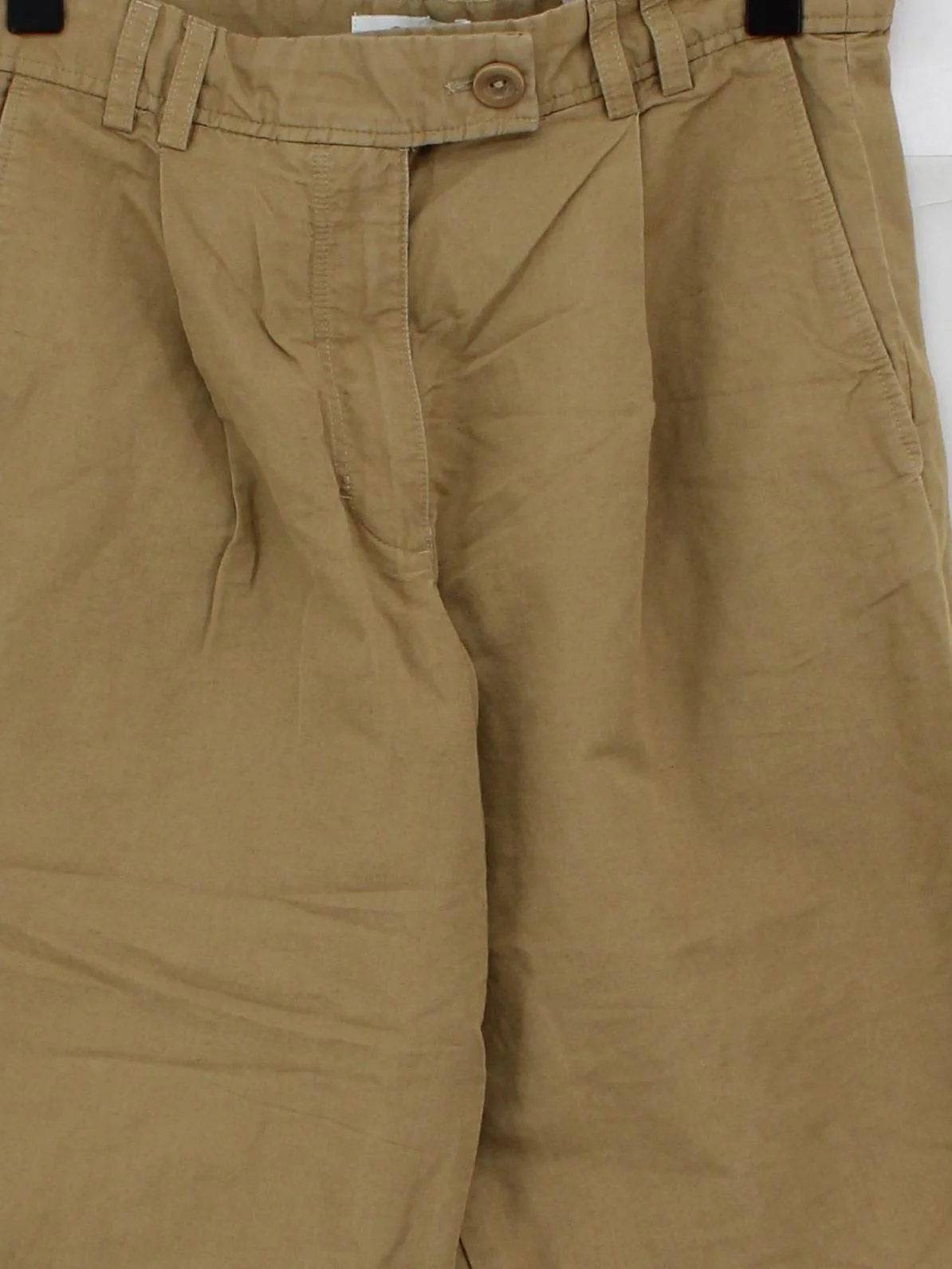 COS Men's Trousers W 36 in Tan Cotton with Linen Tapered Chino - Image 3