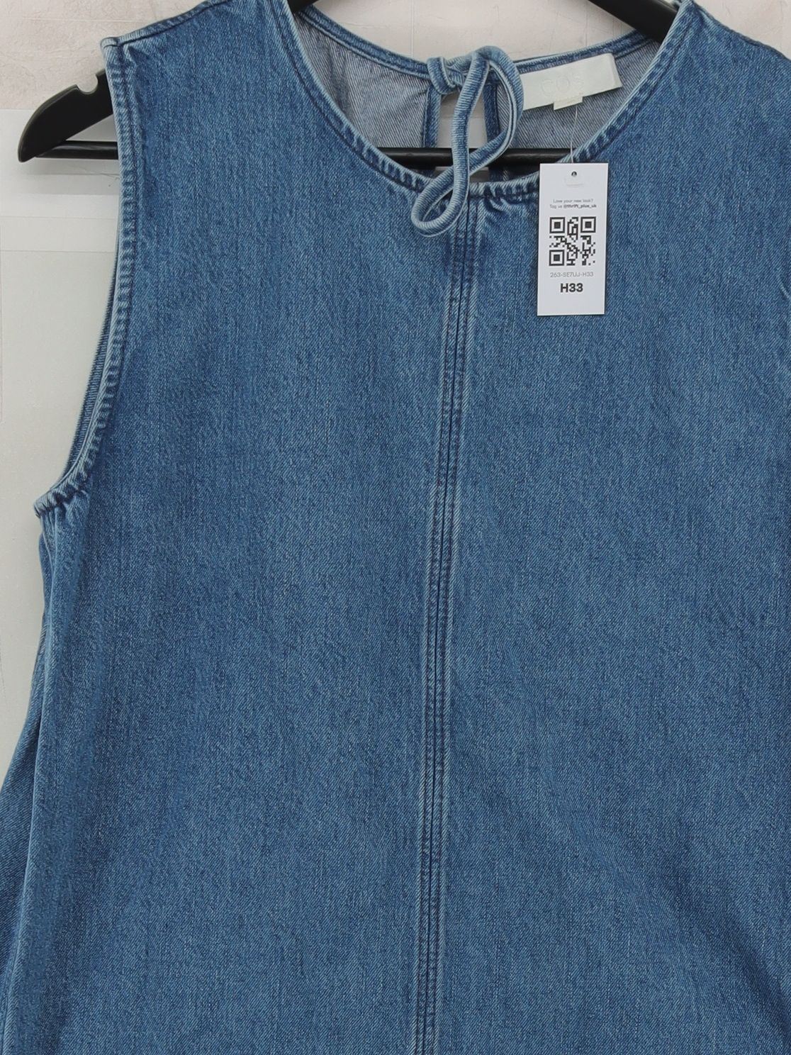 COS Mini Dress in Blue - Image 3