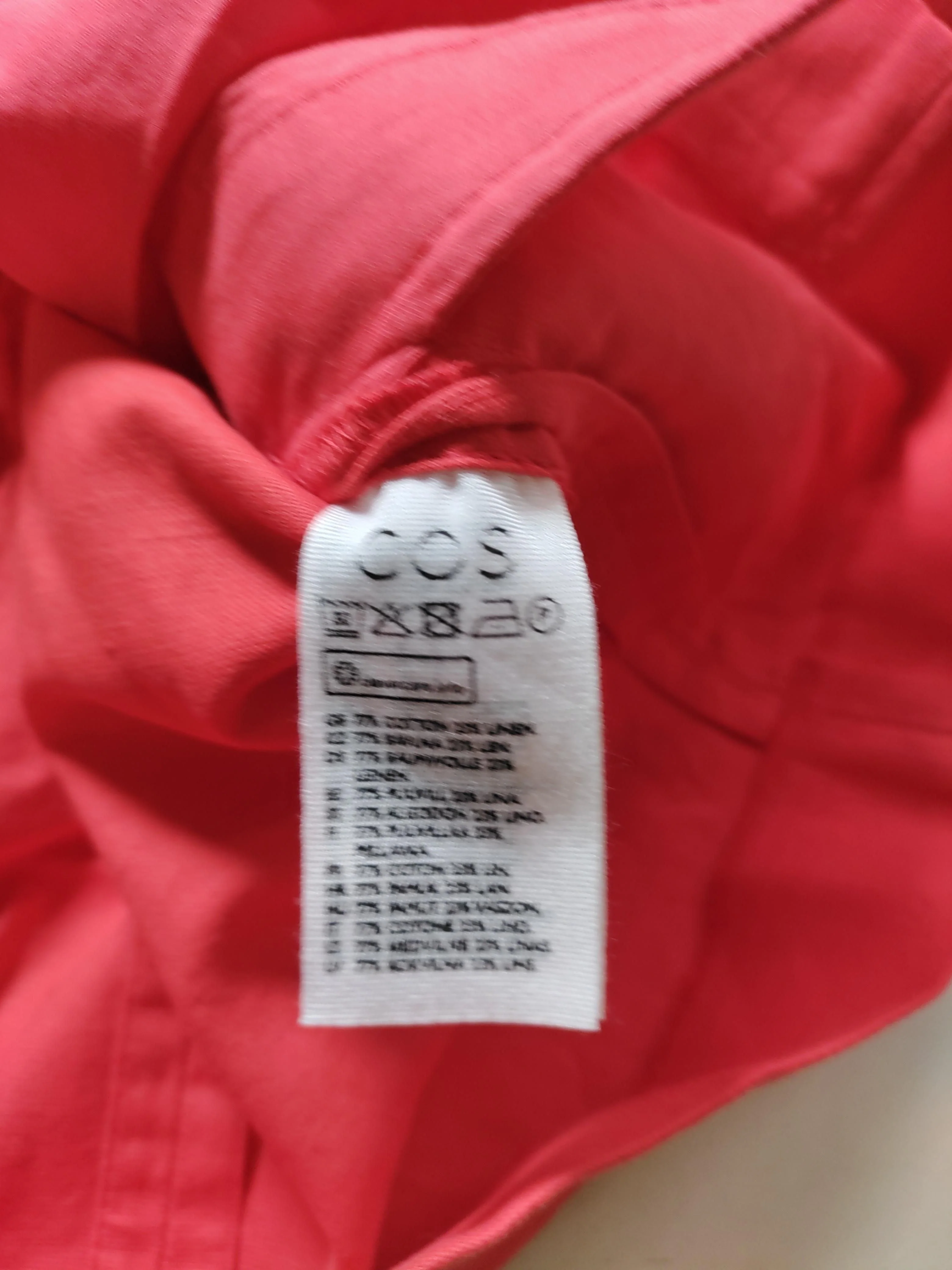 COS Mini Dress in Red - Image 6