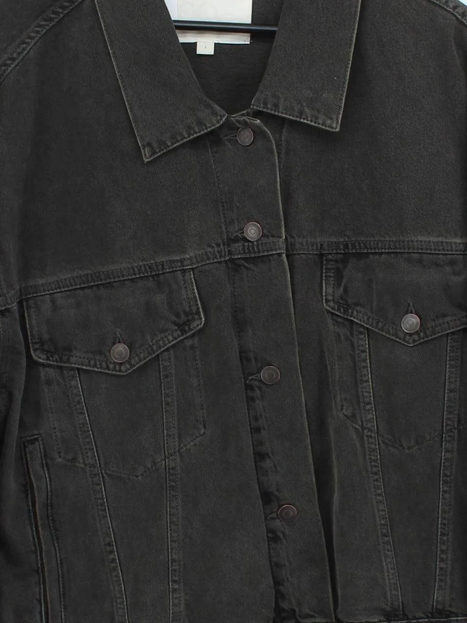 COS Motorcycle Jacket jacket black - Image 3