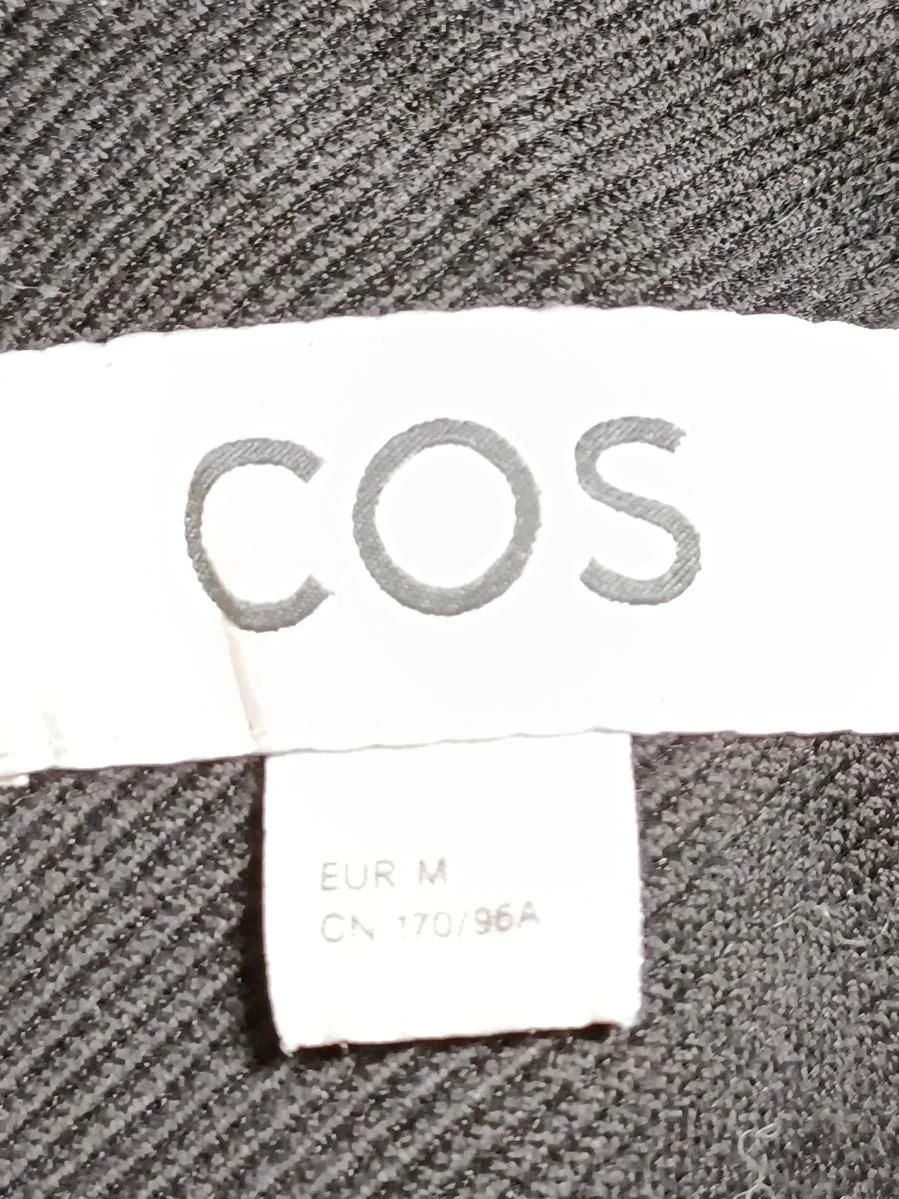 COS Overcoat jacket black - Image 5