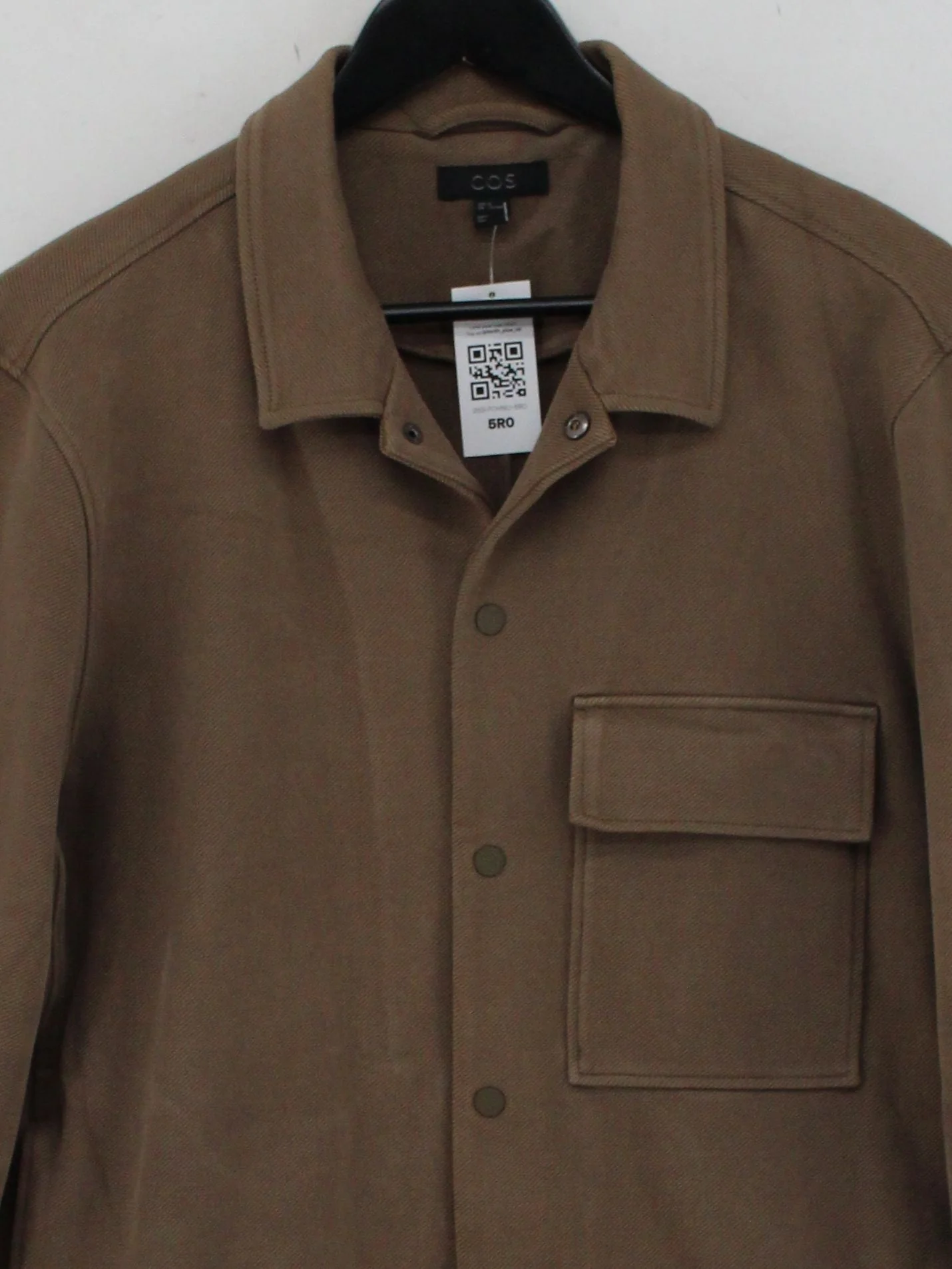 COS Overcoat jacket brown - Image 3