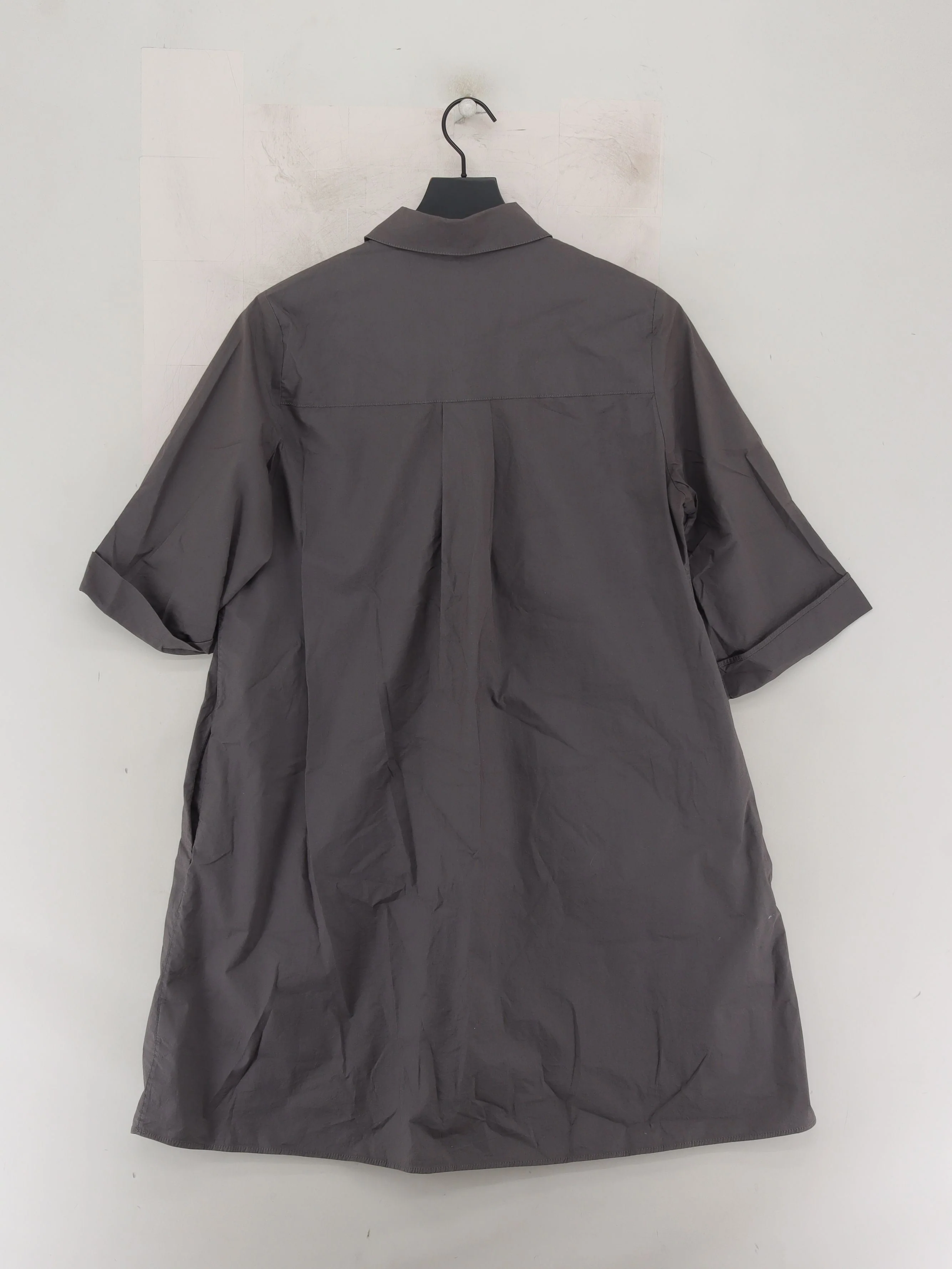 COS Shirt Midi Dress in Grey - Image 2