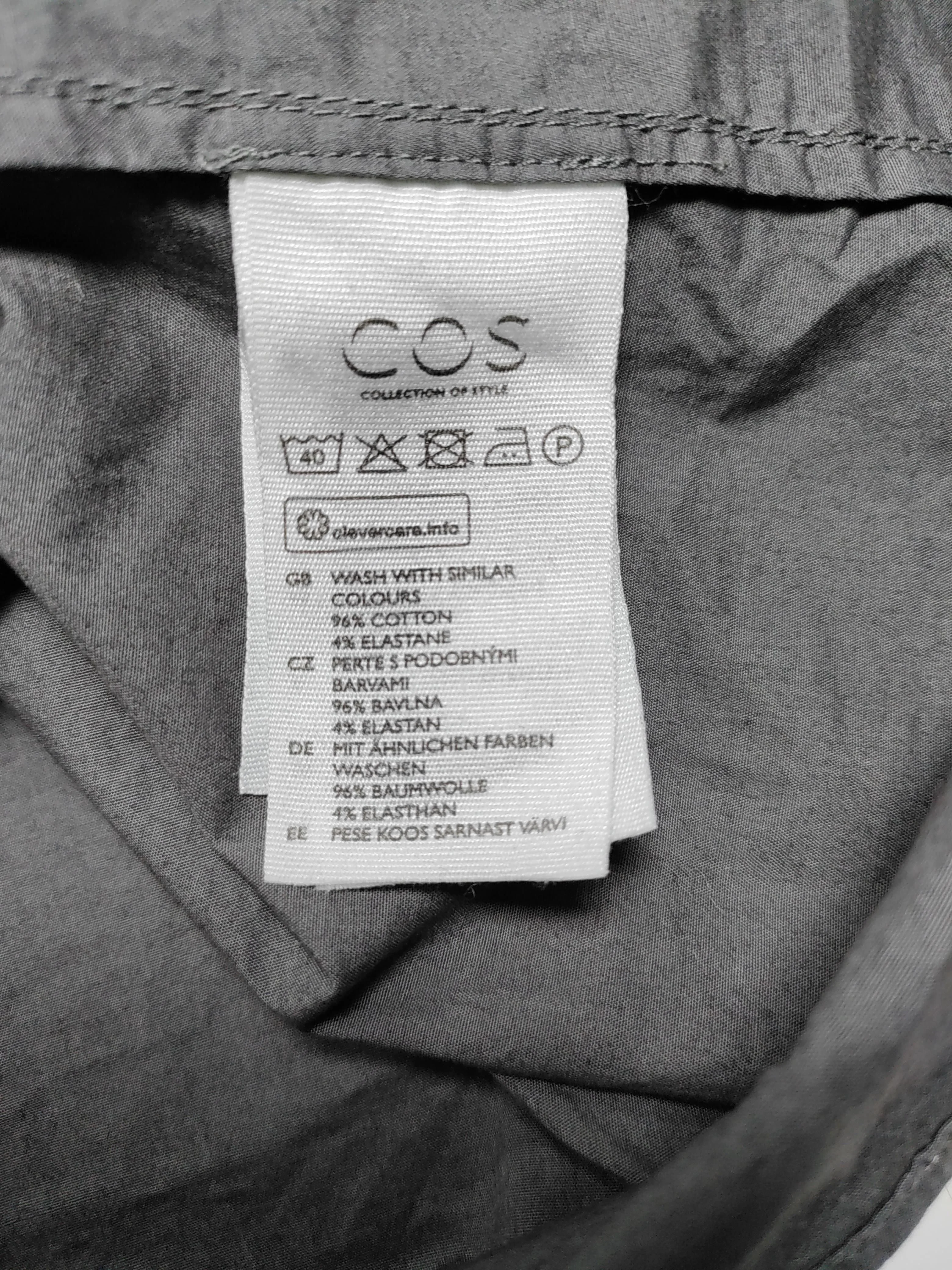 COS Shirt Midi Dress in Grey - Image 6