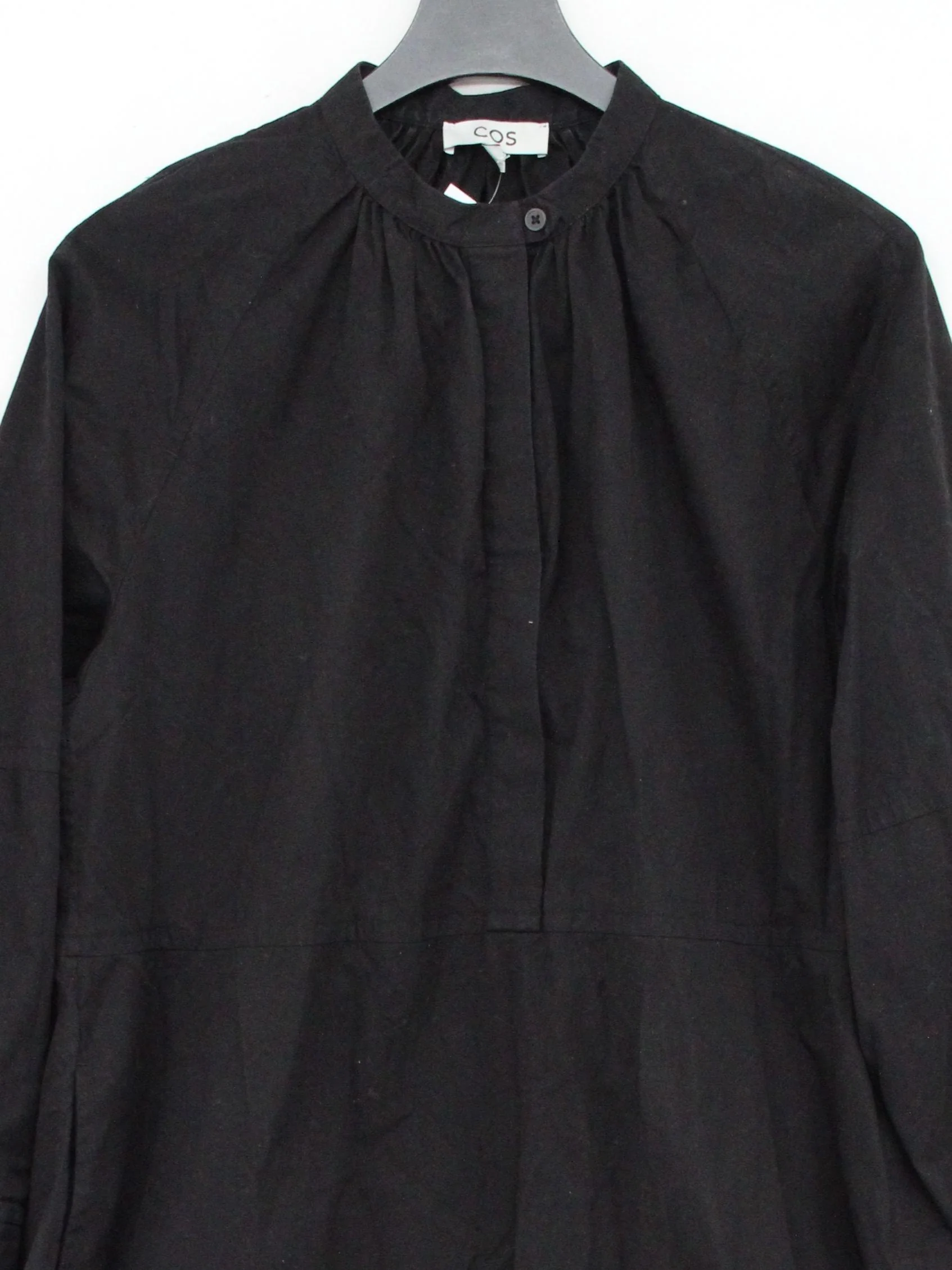 COS Shirt Midi Dress UK12 in Black - Image 3