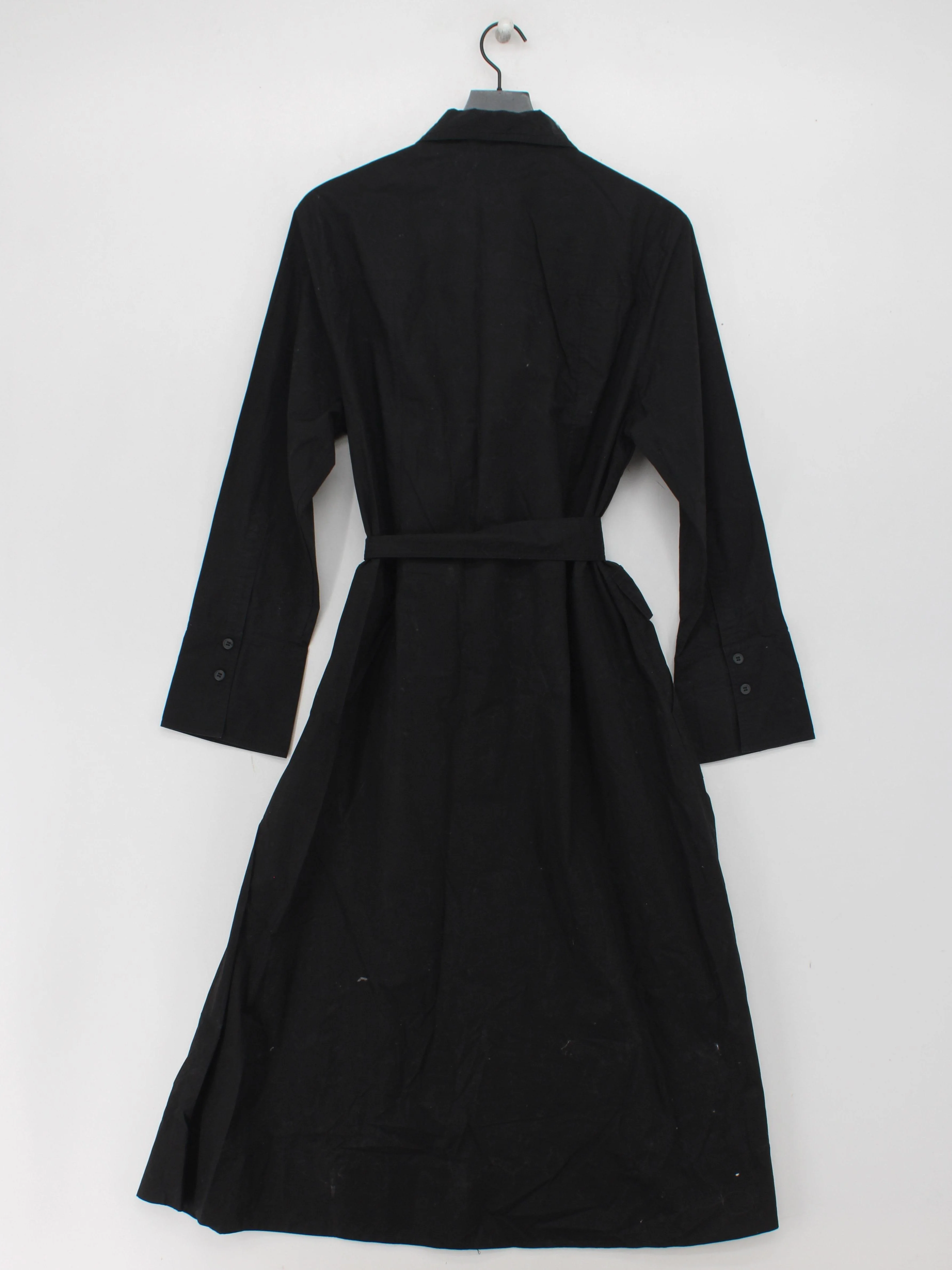 COS Shirt Midi Dress UK16 in Black - Image 2