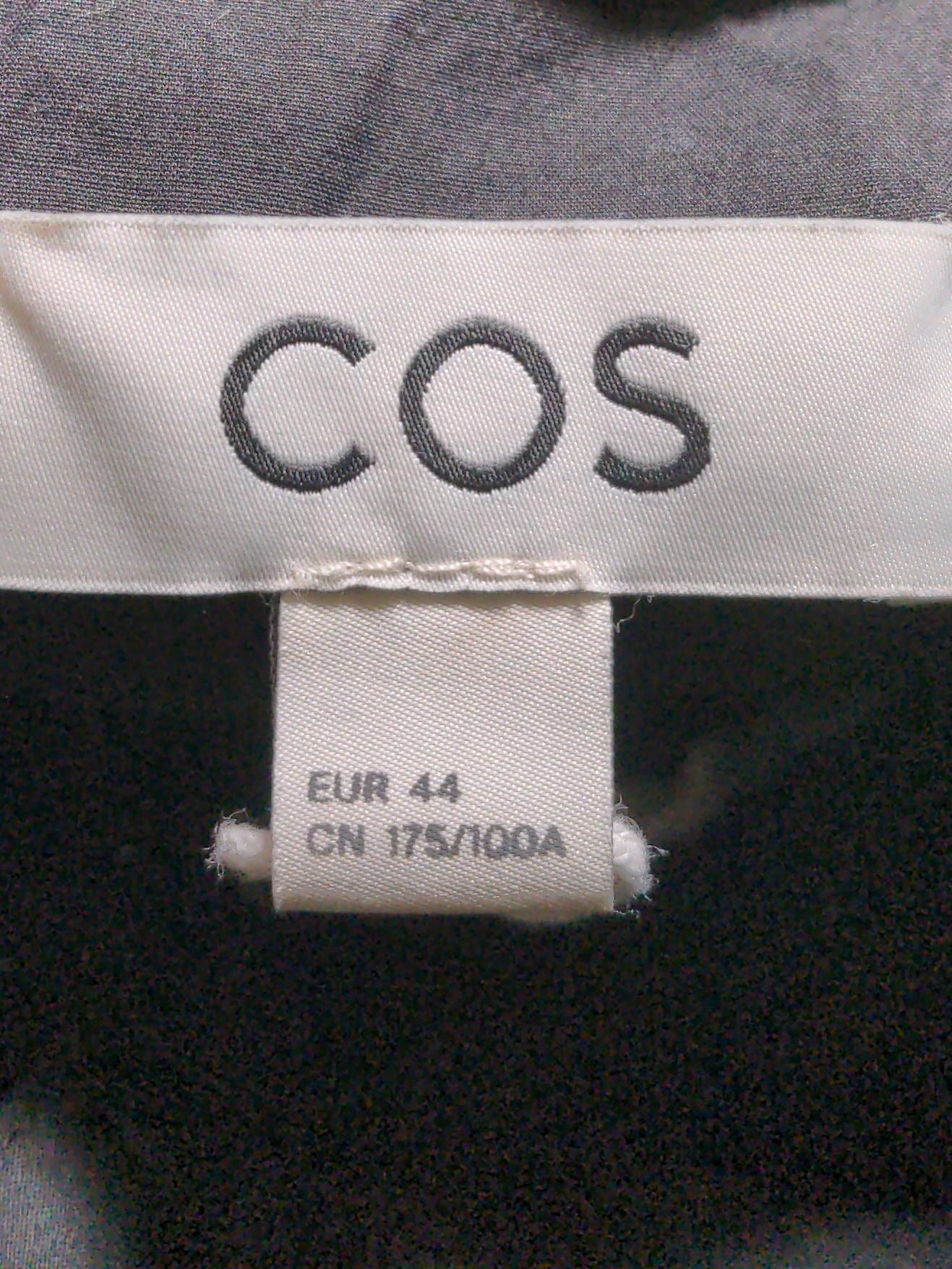 COS Shirt Midi Dress UK16 in Black - Image 6