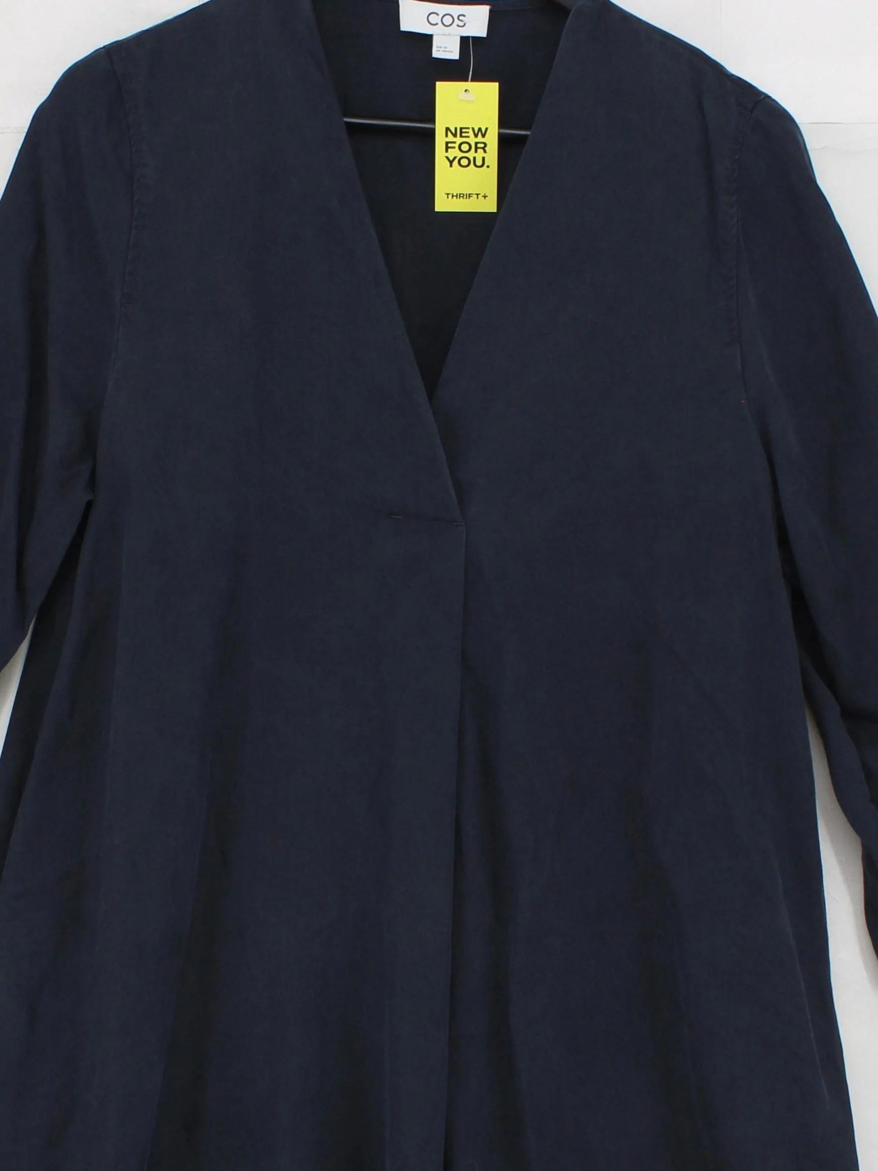 COS Shirt Mini Dress in Blue - Image 3