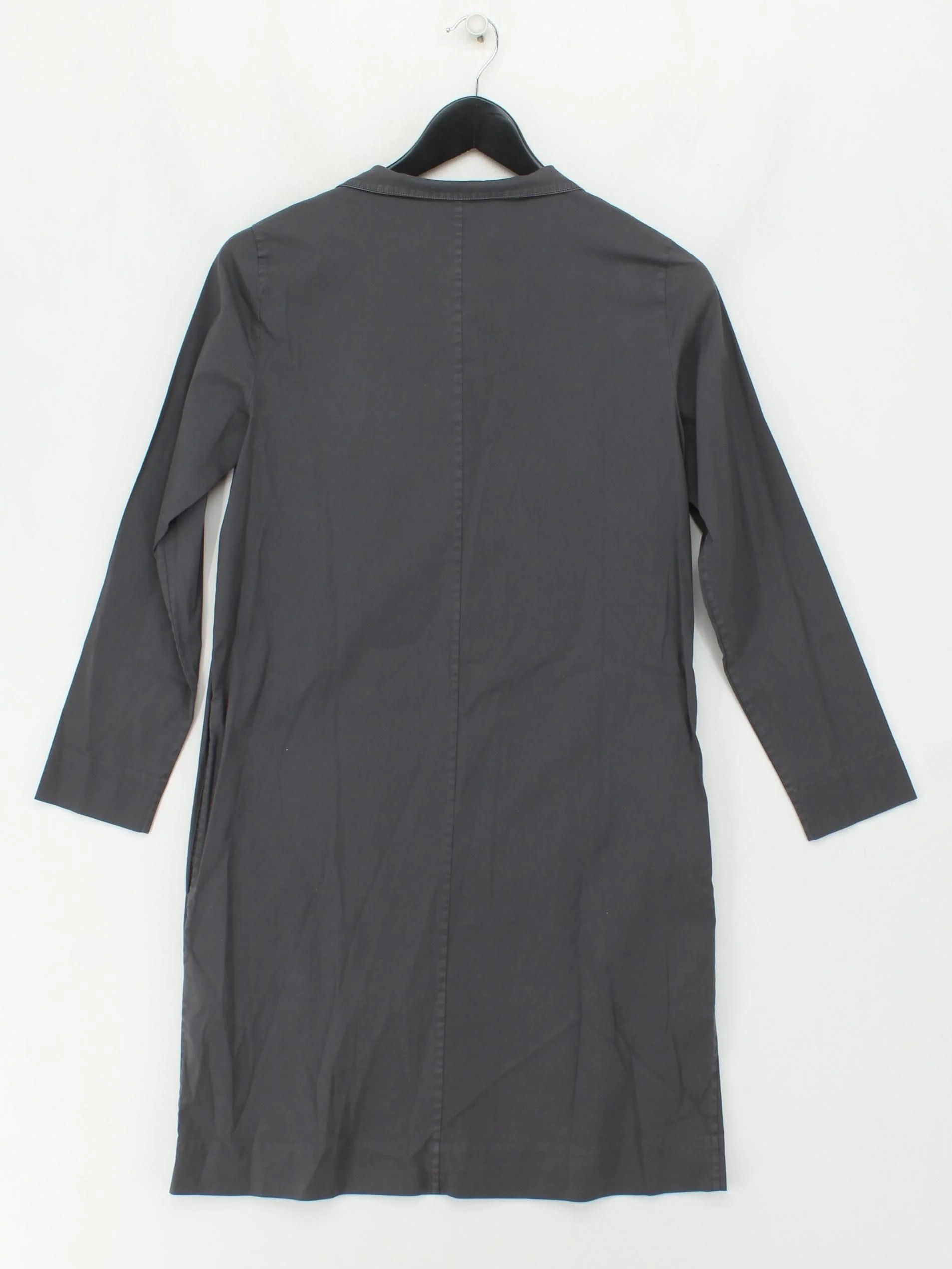 COS Shirt Mini Dress in Grey - Image 2