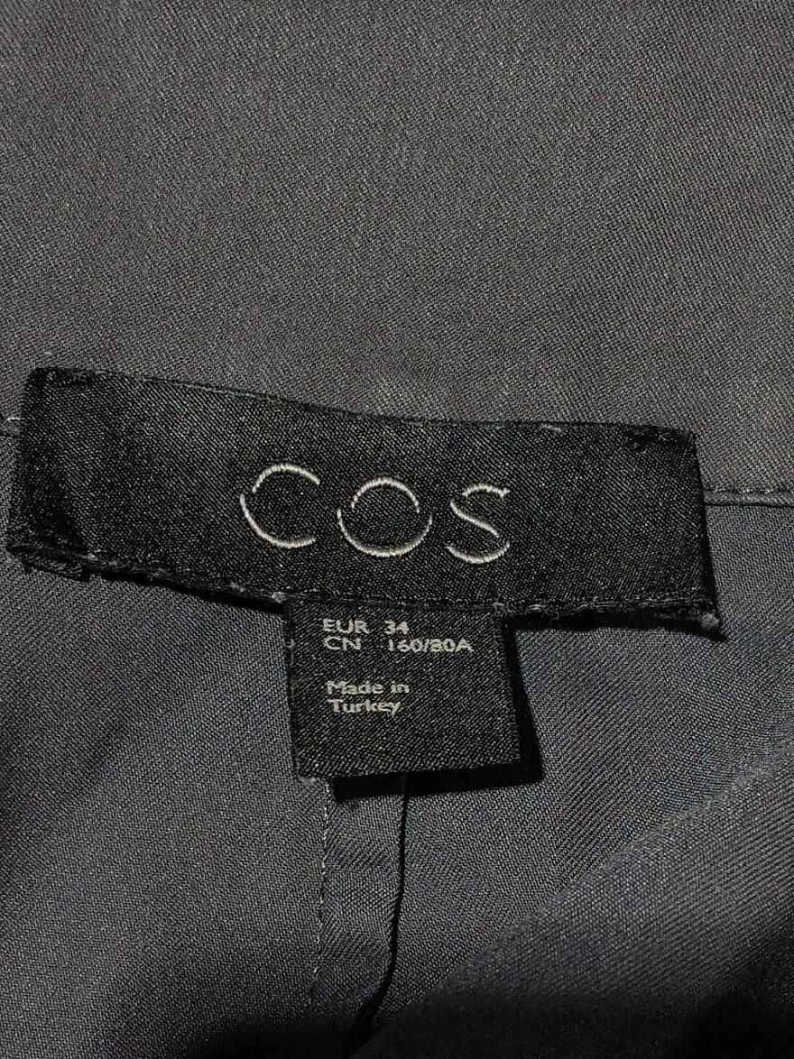 COS Shirt Mini Dress in Grey - Image 5