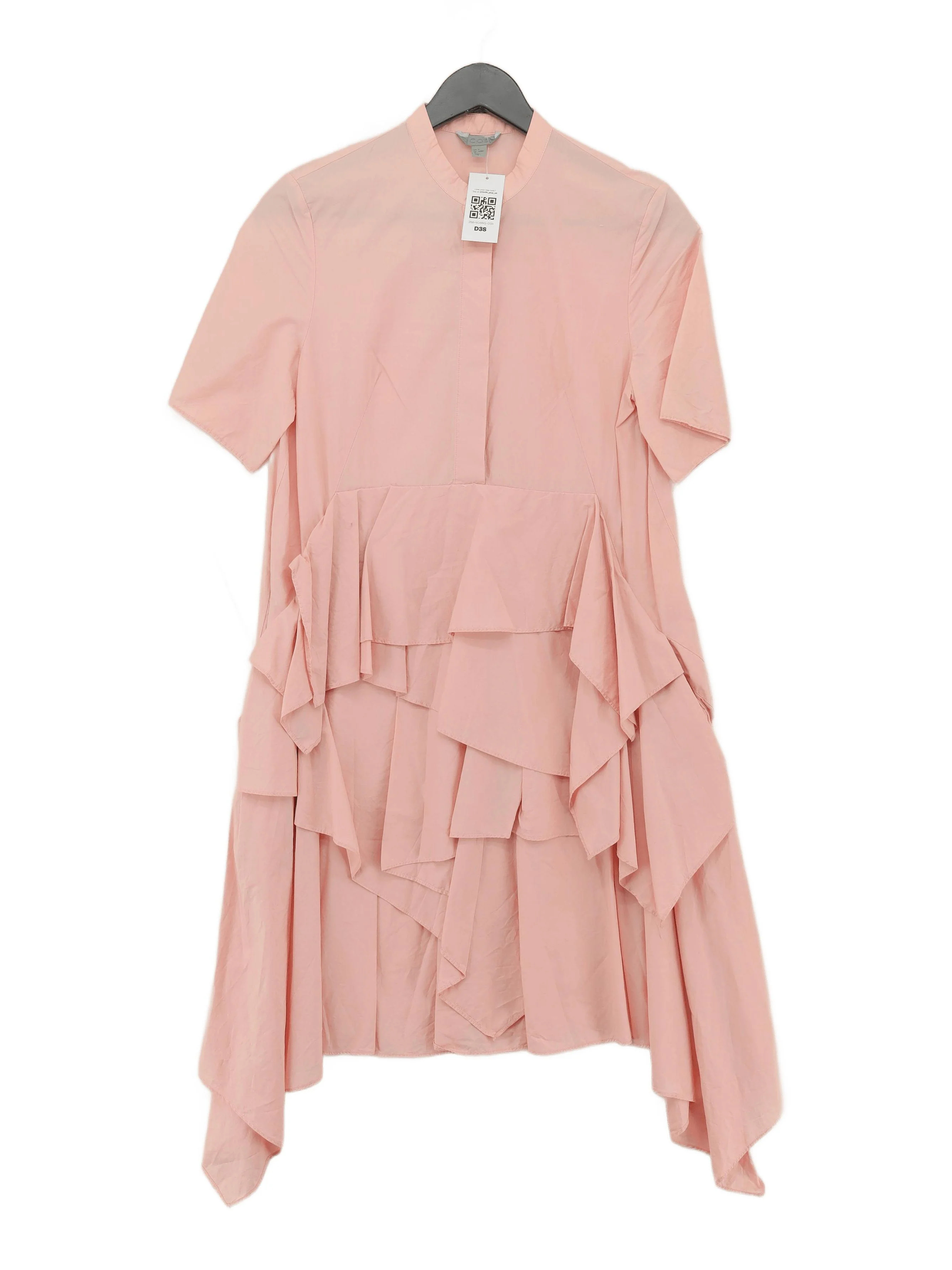 COS Shirt Mini Dress in Pink