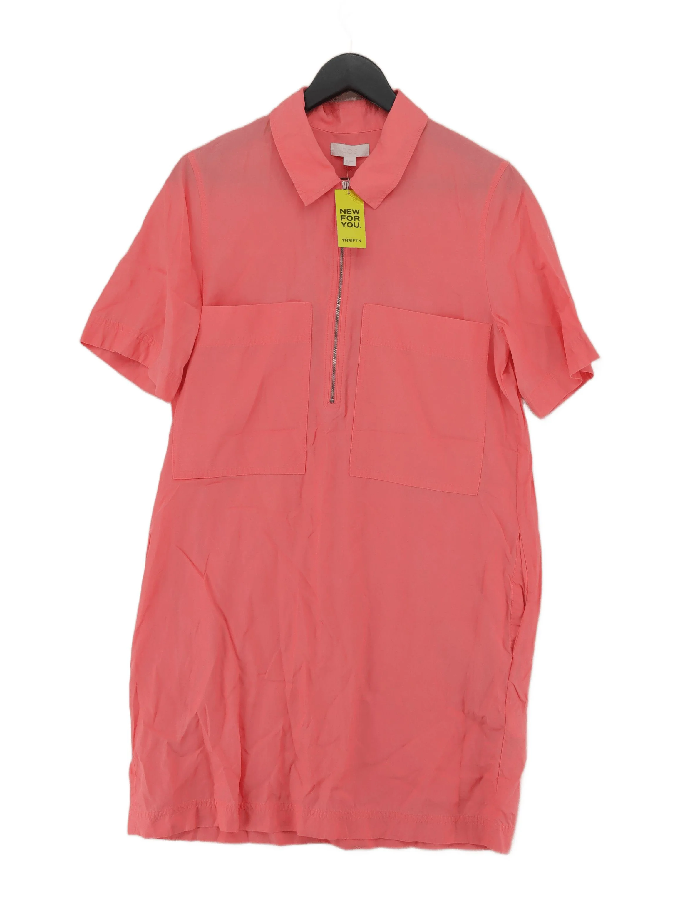 COS Shirt Mini Dress in Pink