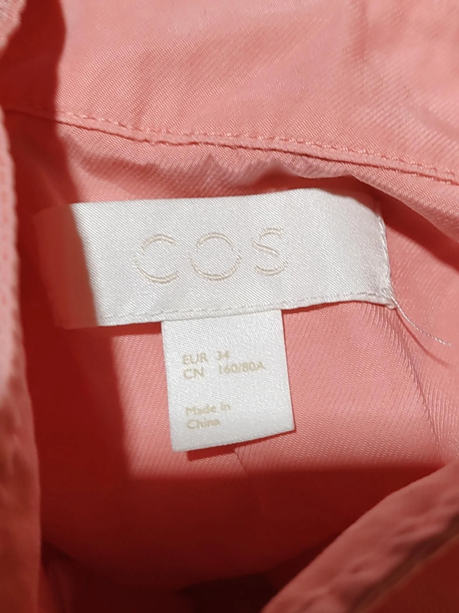 COS Shirt Mini Dress in Pink - Image 5