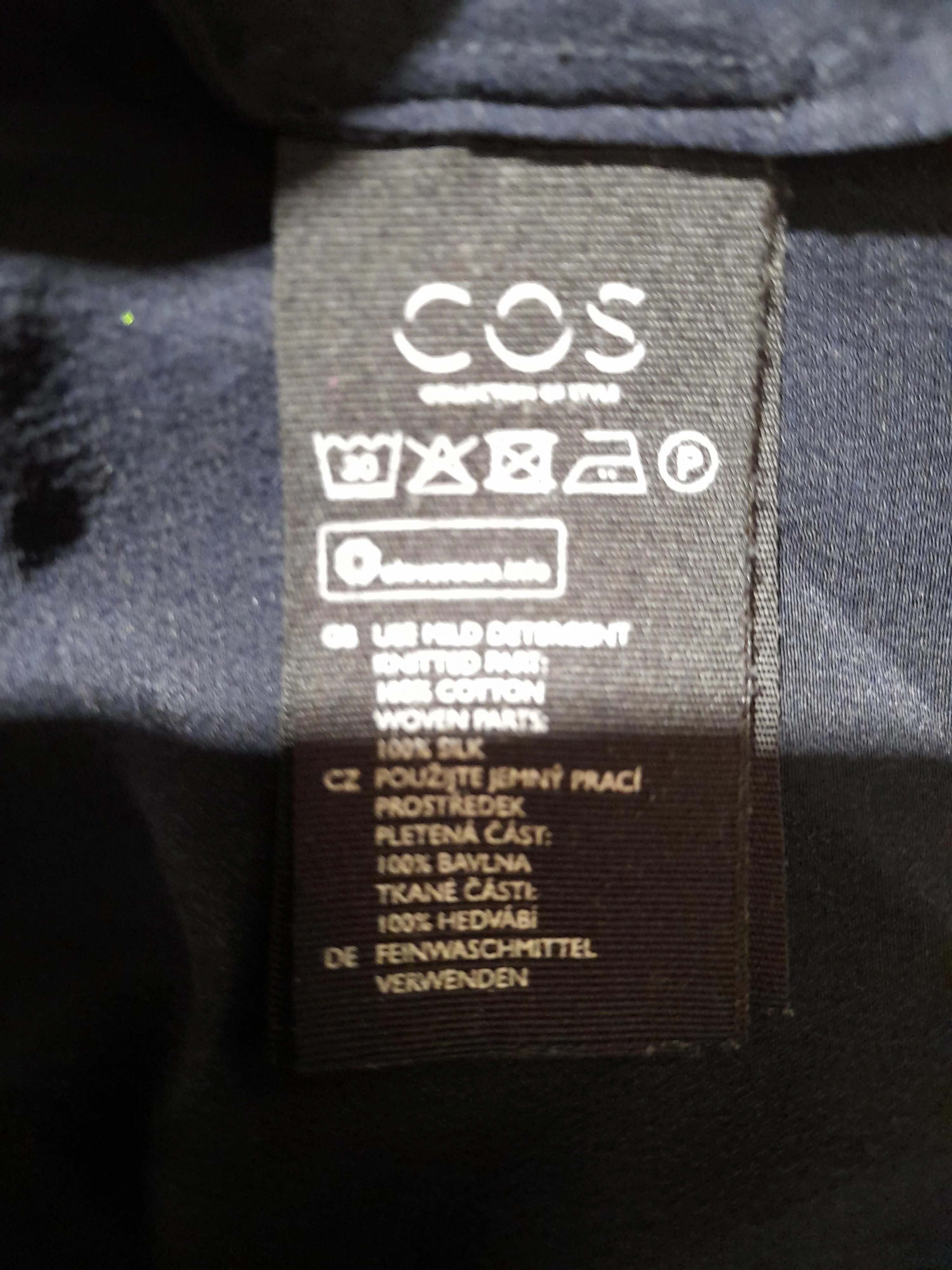 COS Shirt Mini Dress L in Multi - Image 6