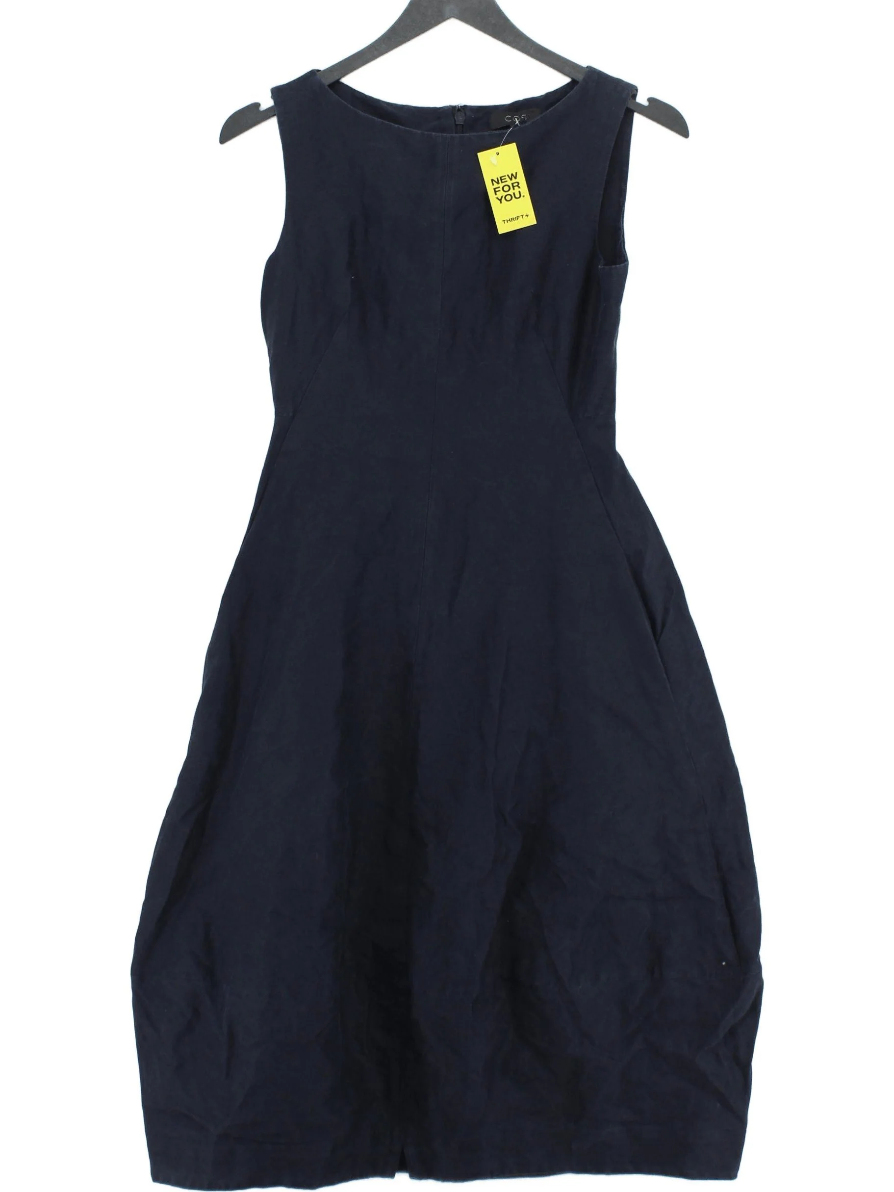 COS Skater Midi Dress in Blue